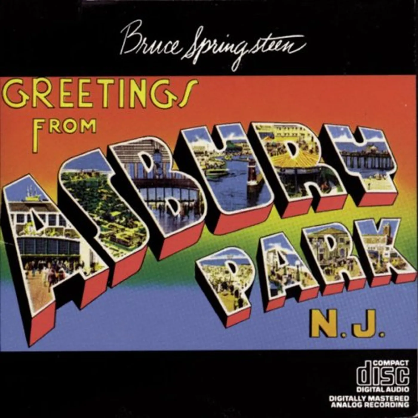 Bruce Springsteen GREETINGS FROM ASBURY PARK NJ CD