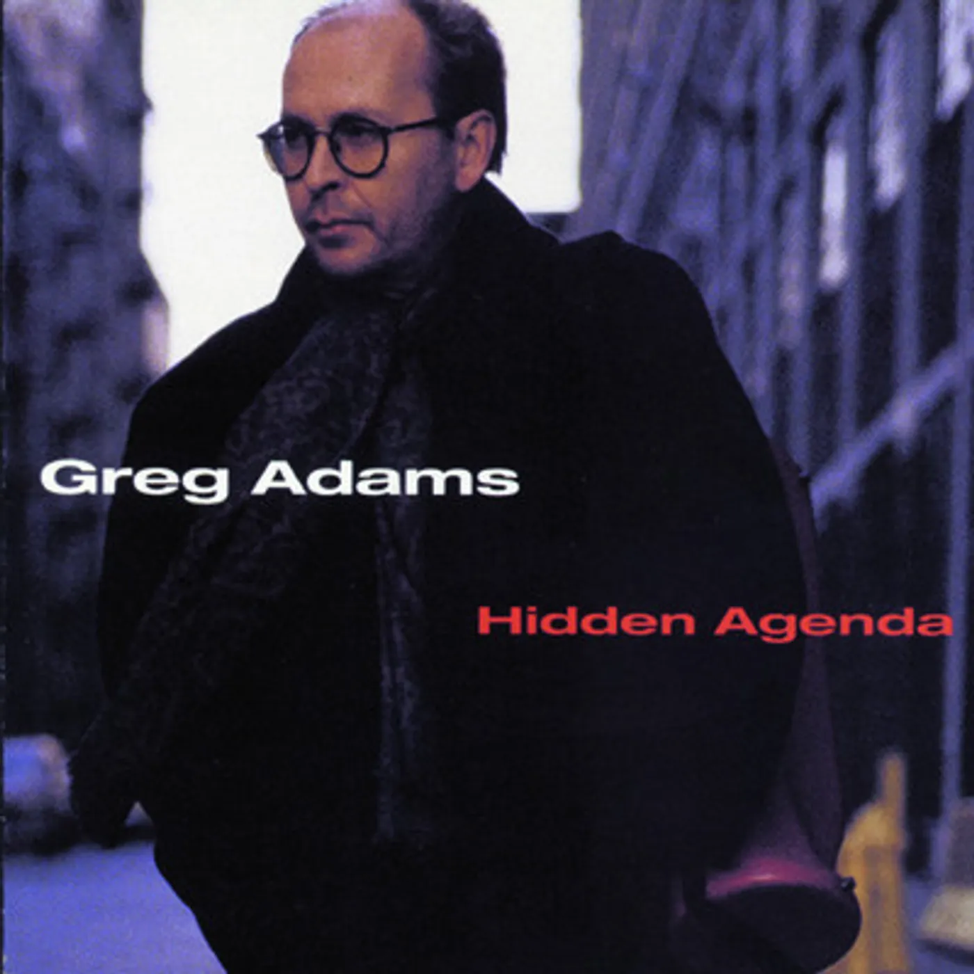 Greg Adams HIDDEN AGENDA CD