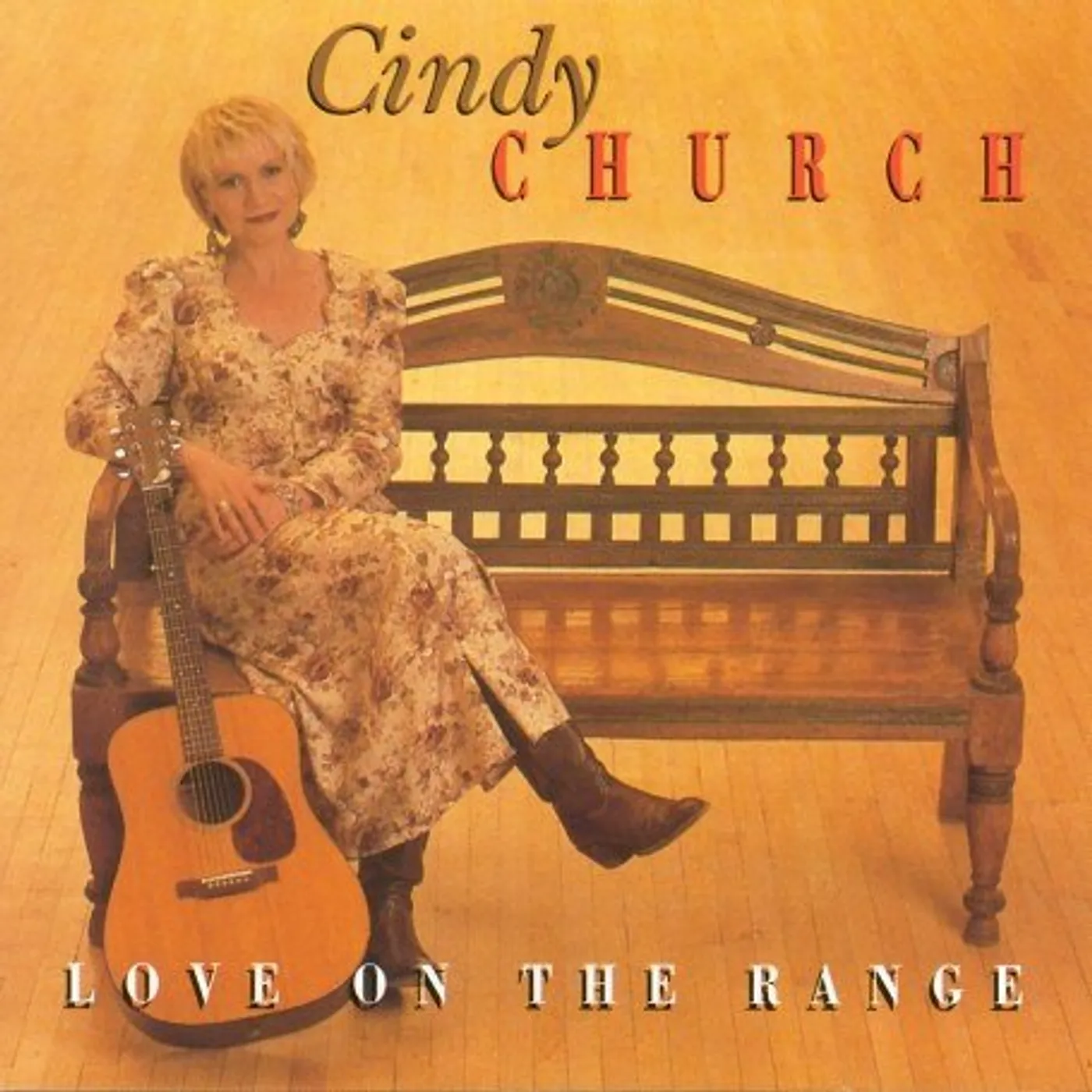 Cindy Church LOVE ON THE RANGE CD
