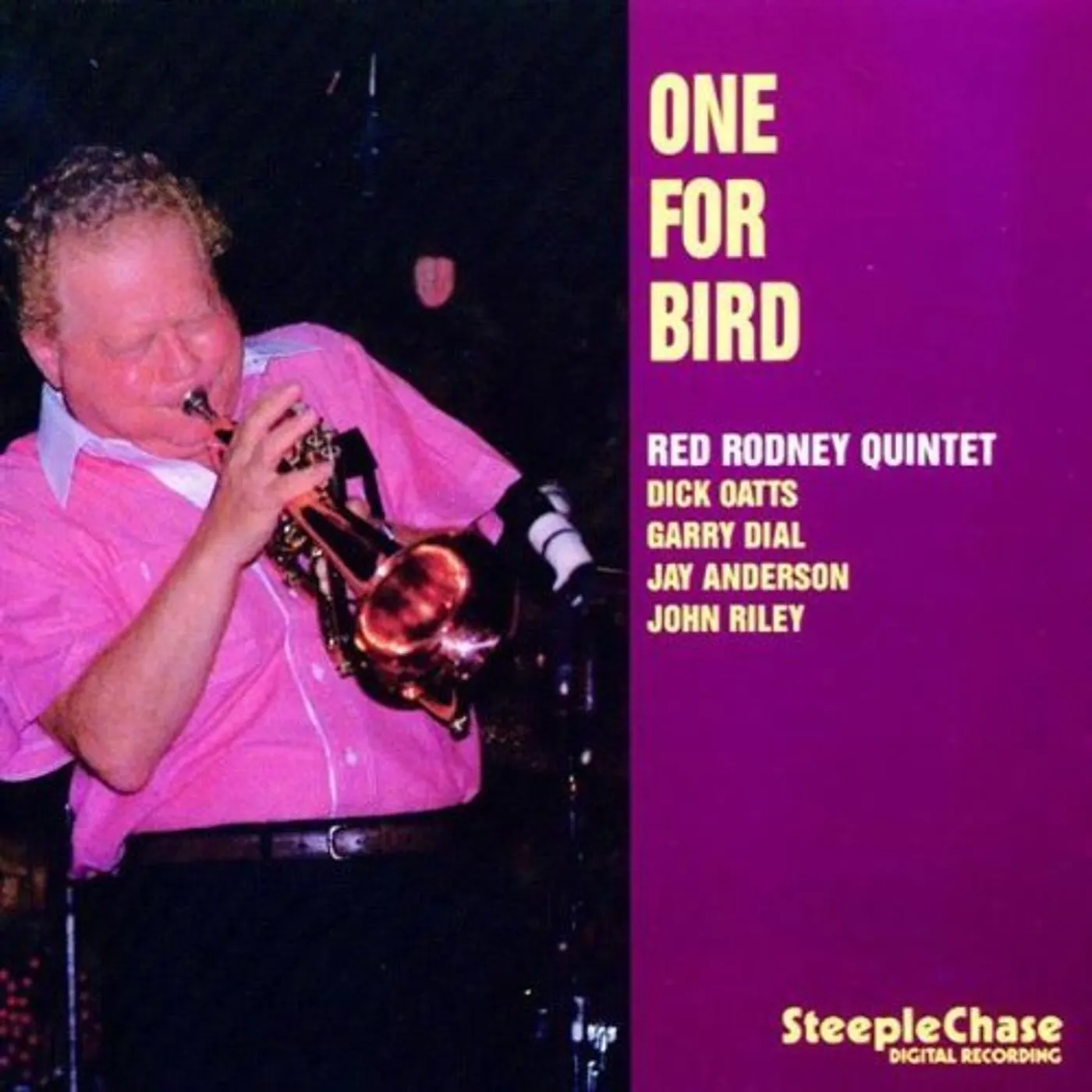 Red Rodney ONE FOR BIRD CD