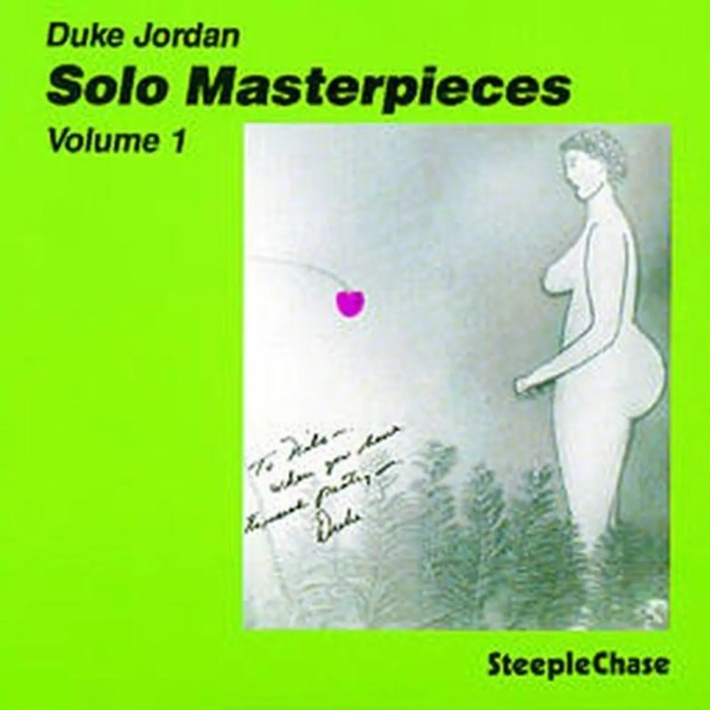 Duke Jordan SOLO MASTER PIECES 1 CD