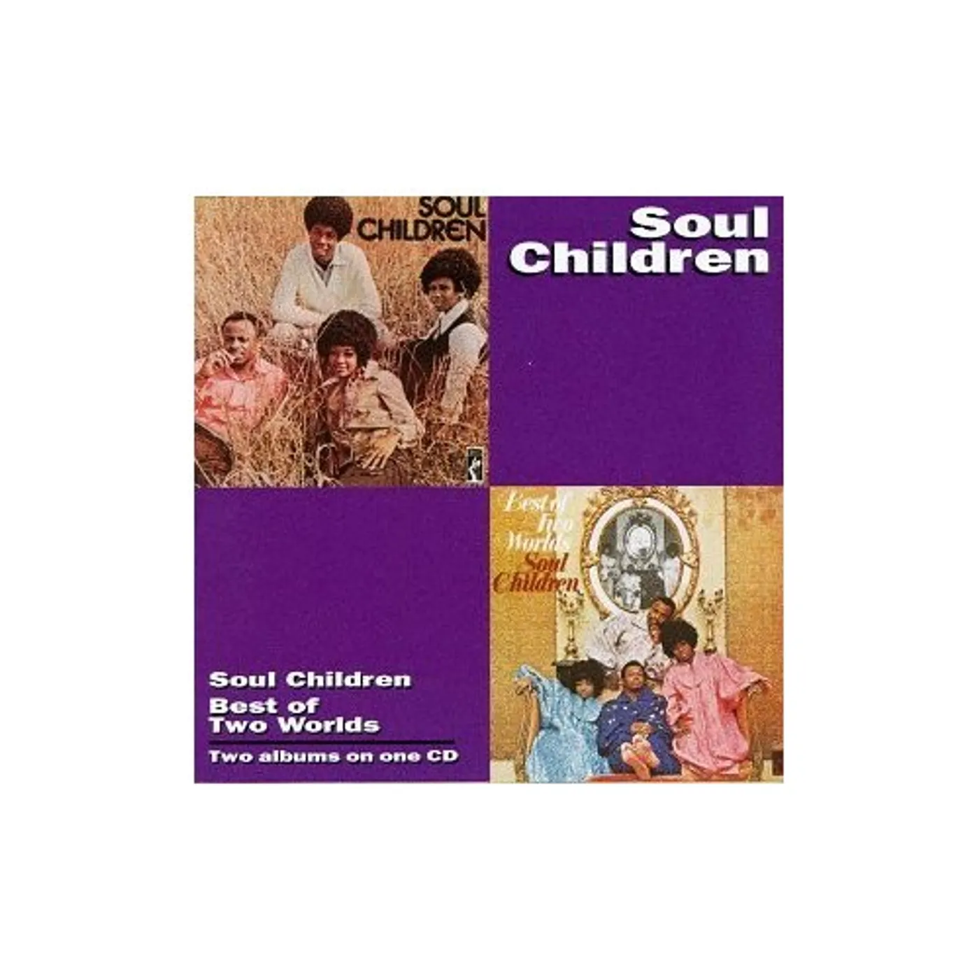 The Soul Children BEST OF TWO WORLDS CD