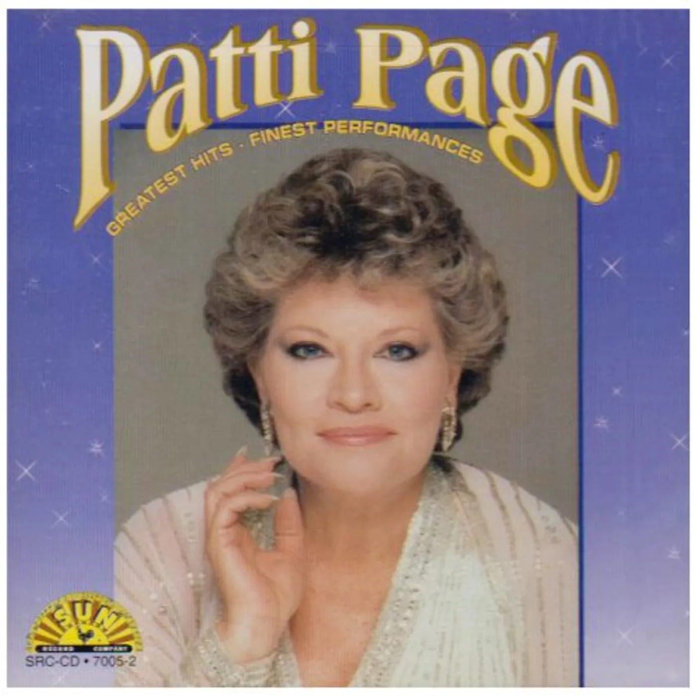 Patti Page GREATEST HITS: FINEST PERFORMANCES CD