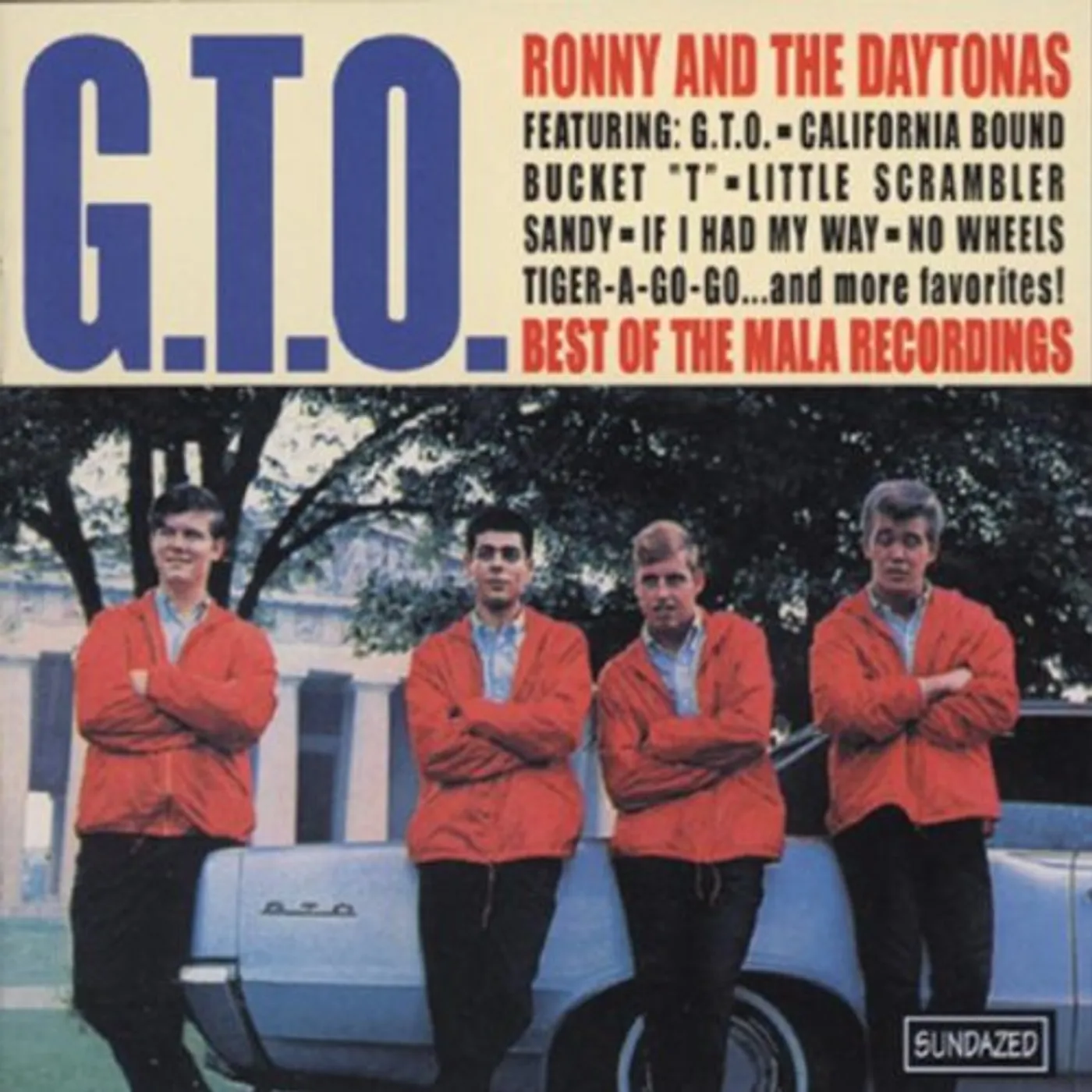GTO: BEST OF RONNY & THE DAYTONAS CD