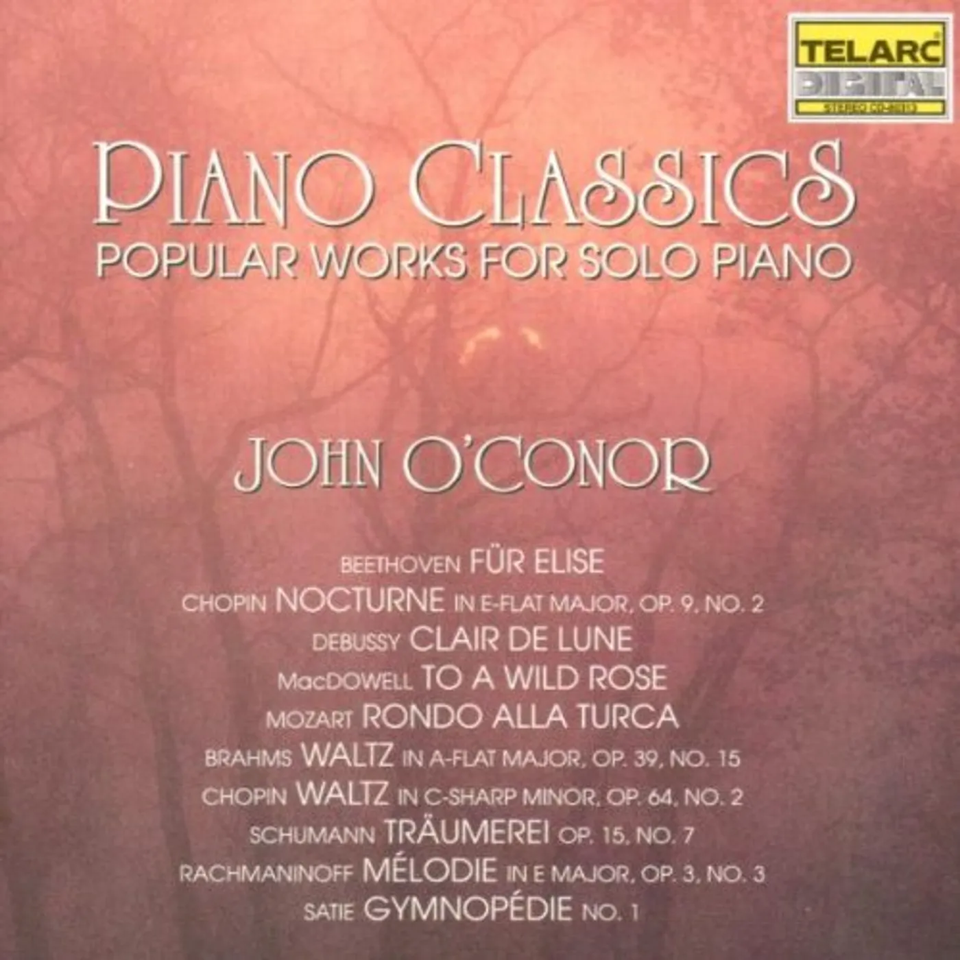 John O'Conor PIANO CLASSICS CD