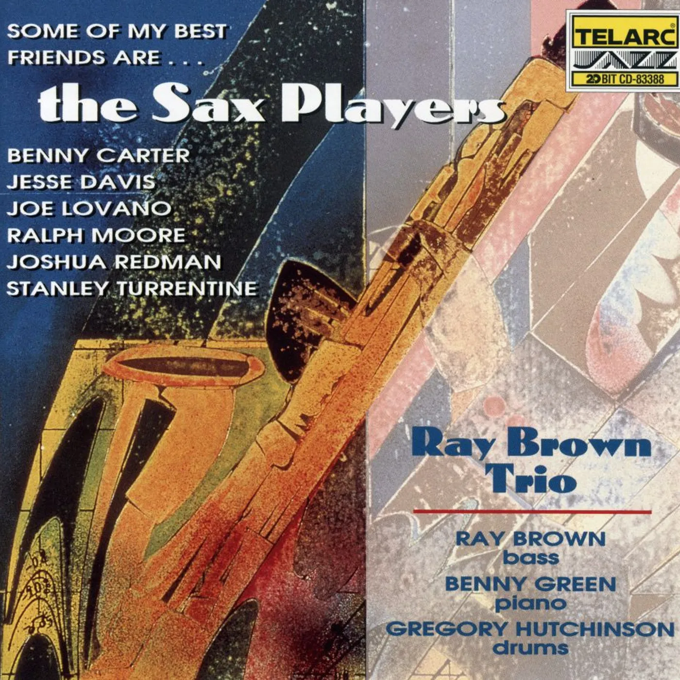 Ray Brown Trio SAX PLAYERS CD