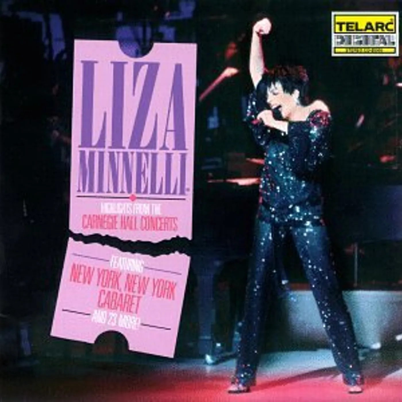 LIZA MINNELLI AT CARNEGIE HALL HIGHLIGHTS CD