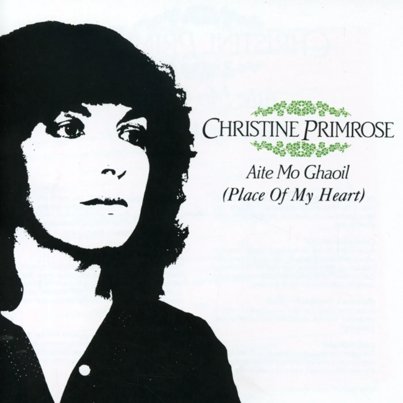 Christine Primrose AITE MO GHAOIL CD