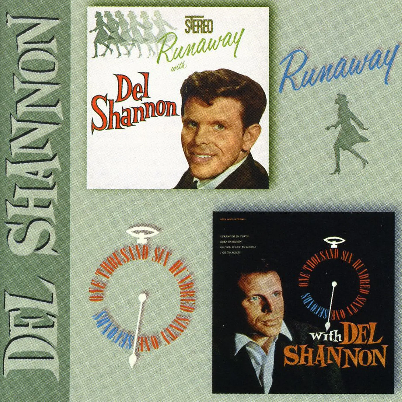 Del Shannon RUNAWAY / 1661 SECONDS CD