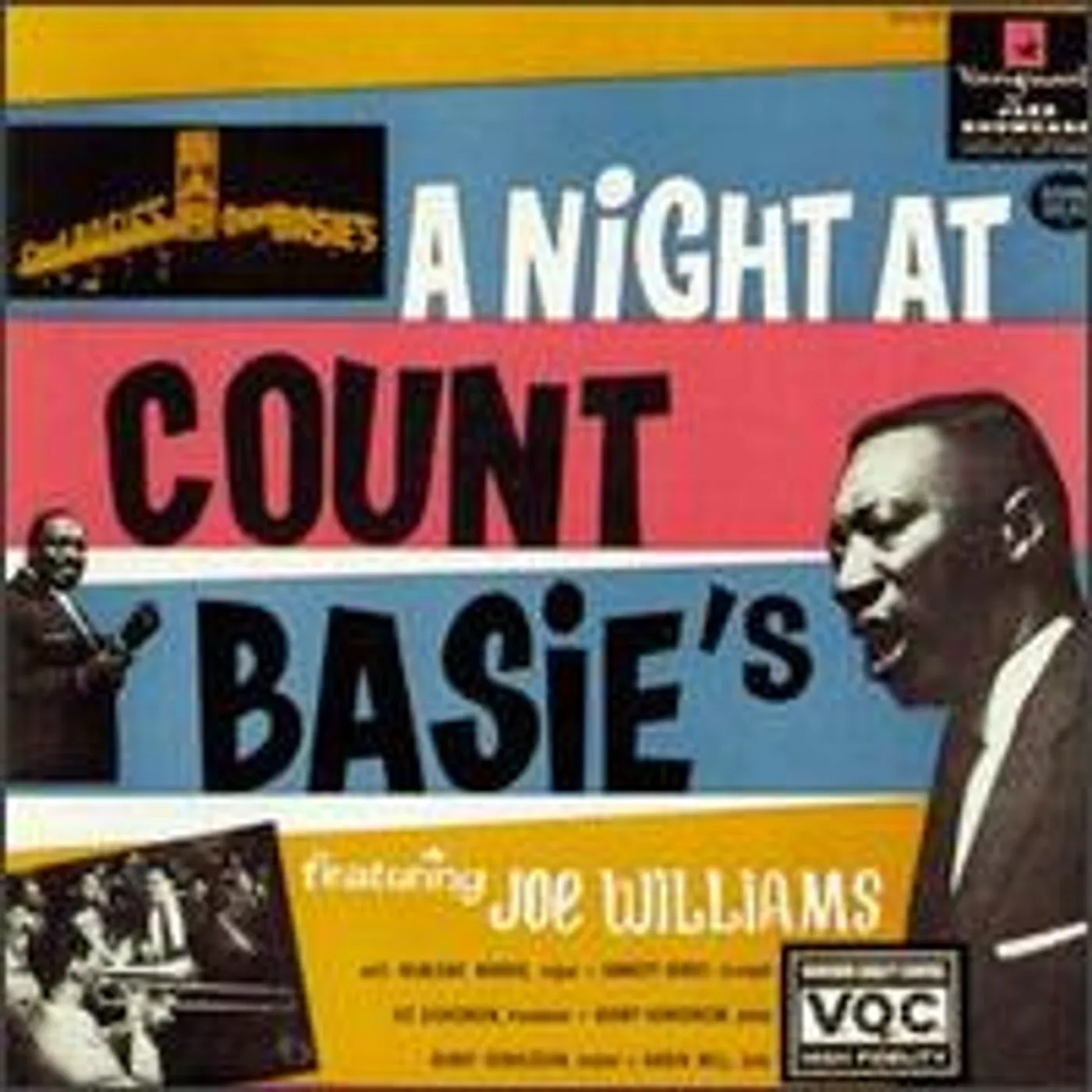 Joe Williams NIGHT AT COUNT BASIE'S CD