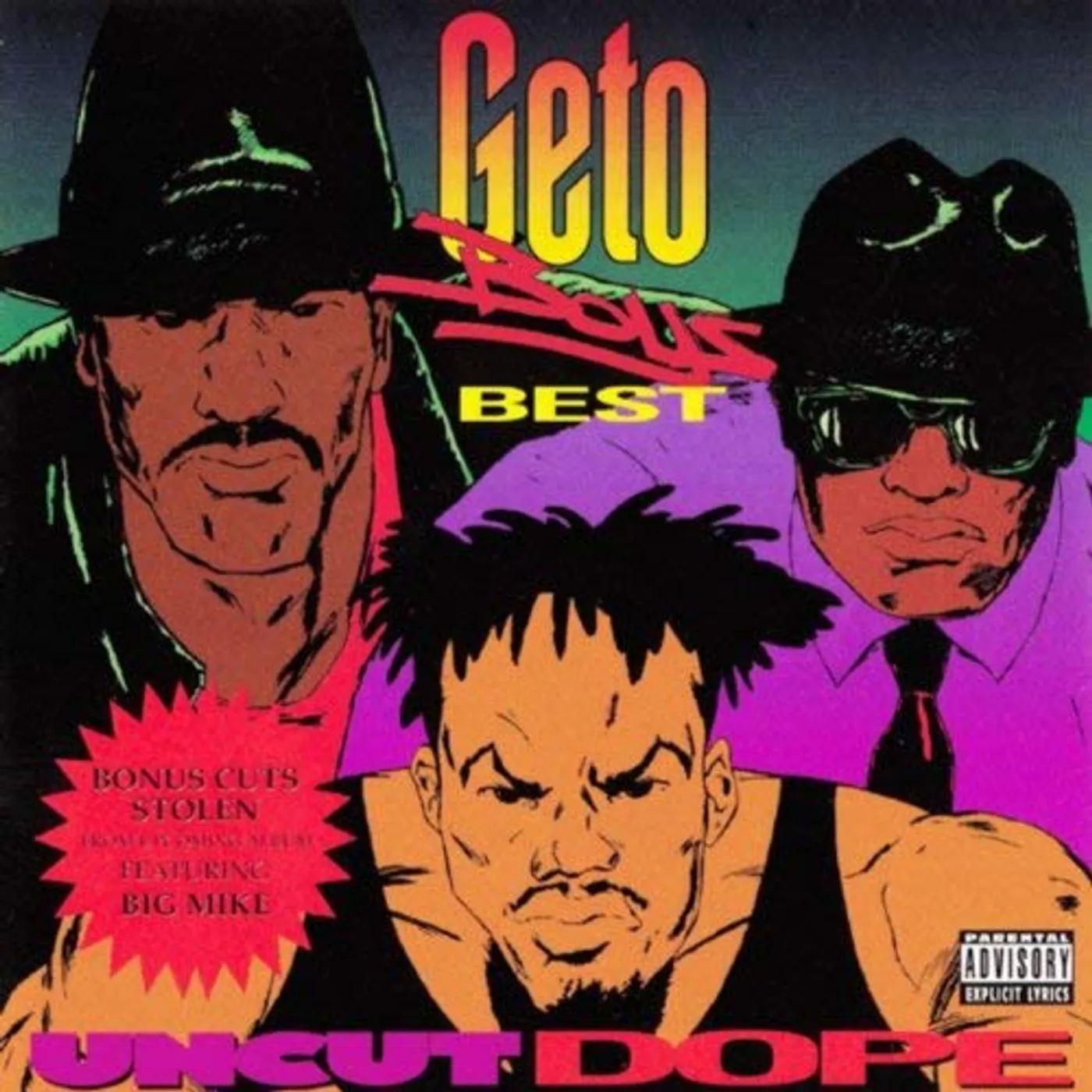 Geto Boys UNCUT DOPE CD