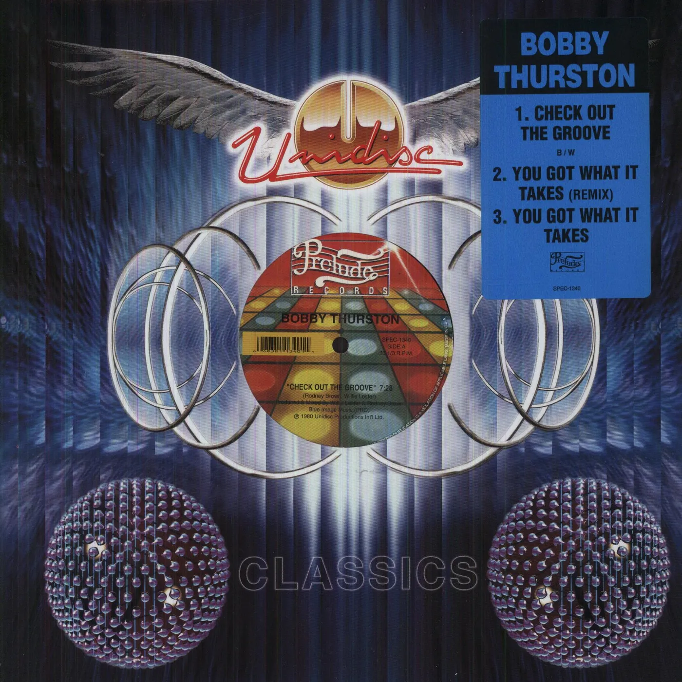Bobby Thurston Check Out The Groove Vinyl Record
