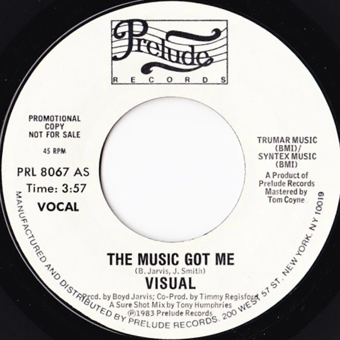 Visual MUSIC GOT ME Vinyl Record
