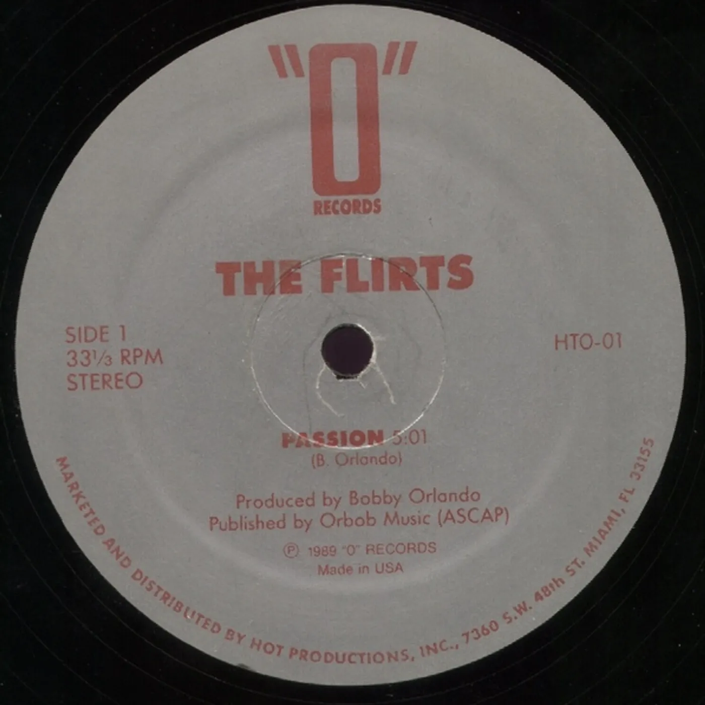 Flirts DANGER / PASSION Vinyl Record - Canada Release