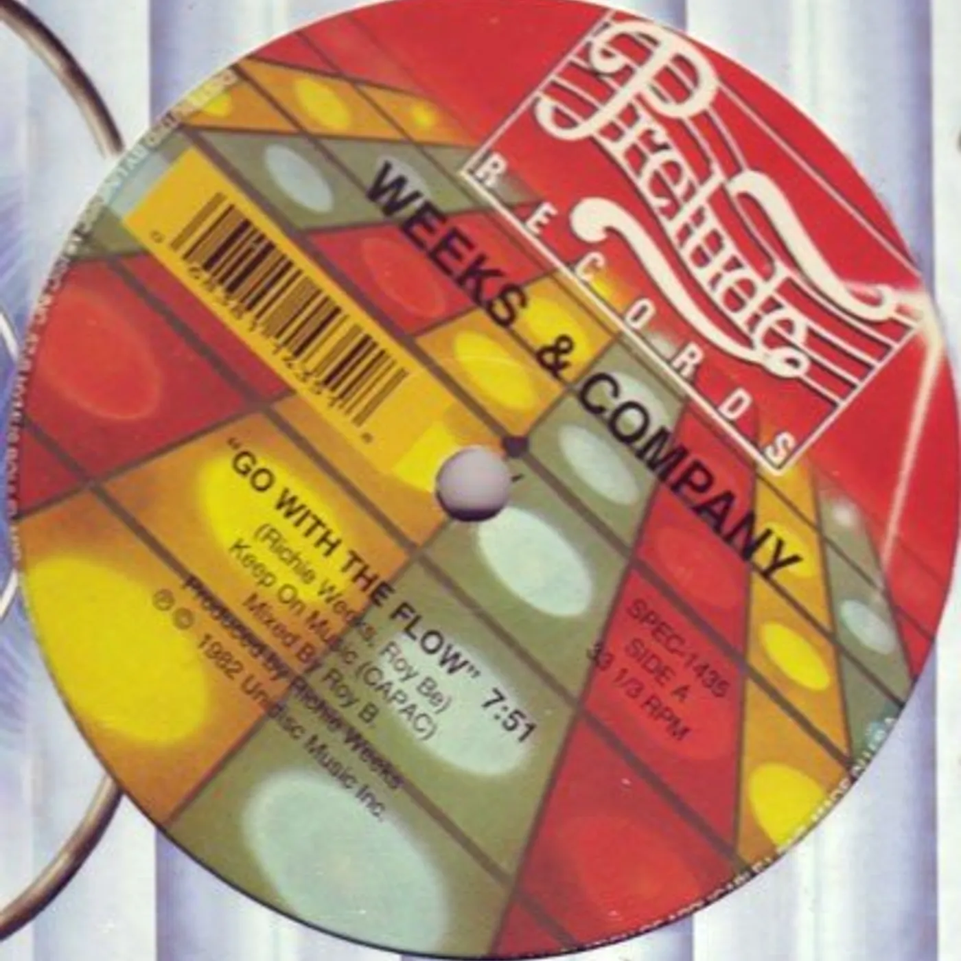 Weeks & Company Go With The Flow Vinyl Record