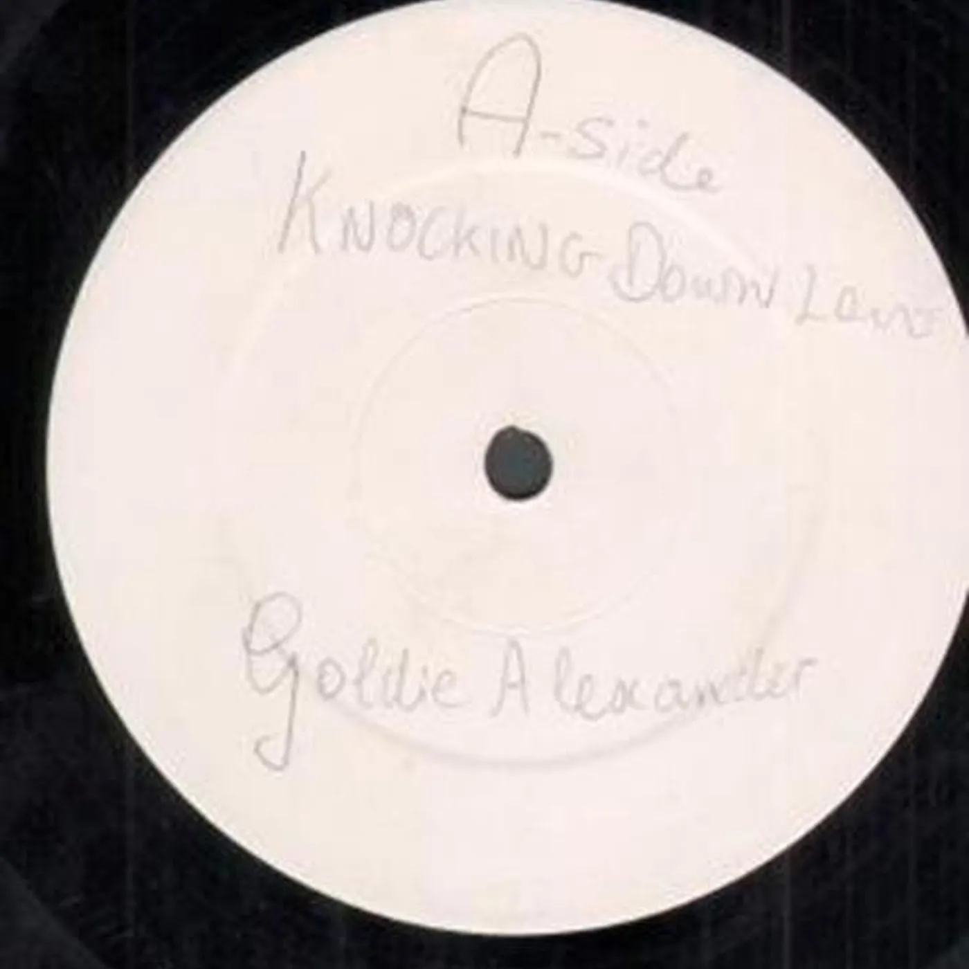 Goldie Alexander Knocking Down Love Vinyl Record