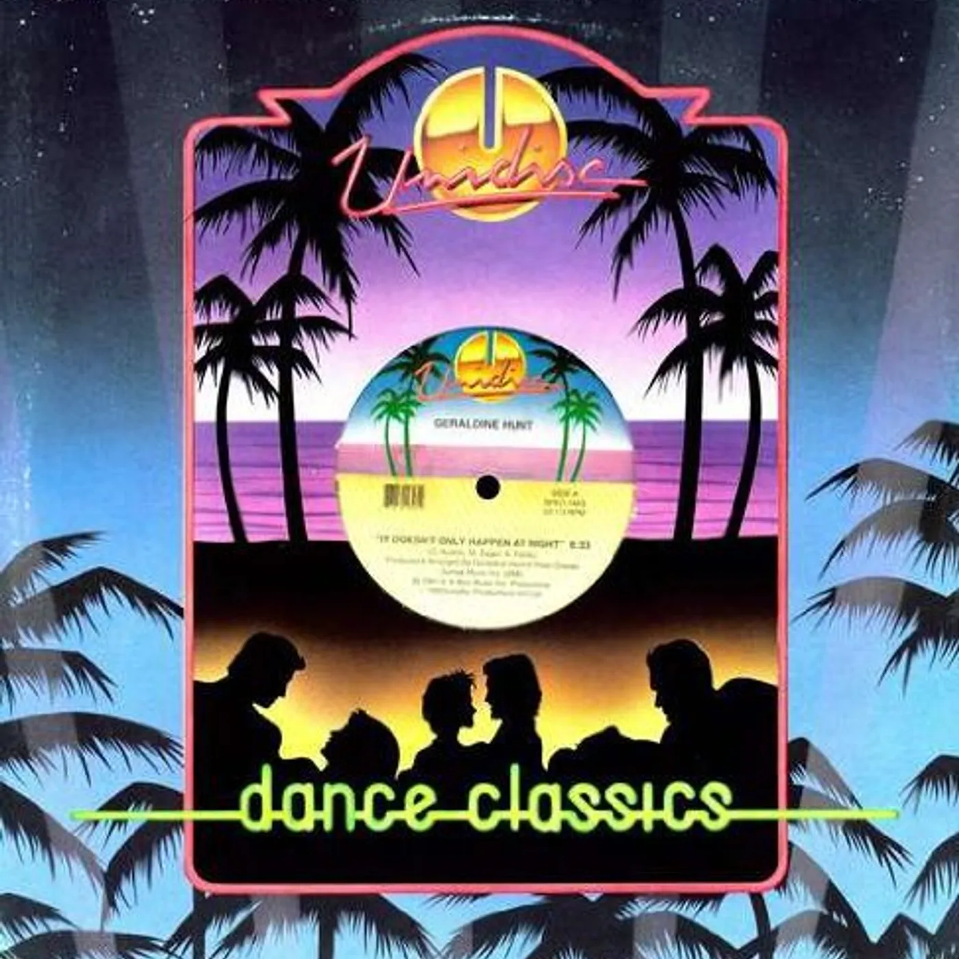 Geraldine Hunt IT DOESN'T ONLY HAPPEN AT NIGHT Vinyl Record - Canada Release