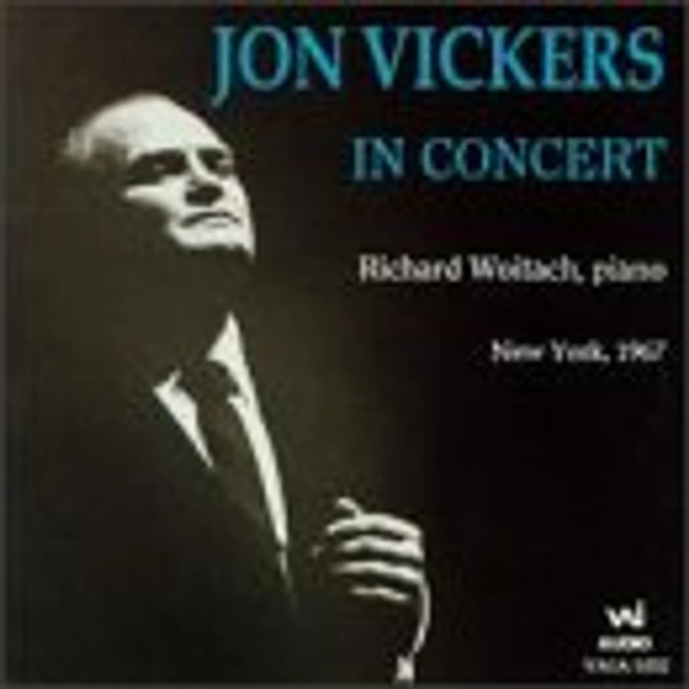 Jon Vickers IN CONCERT CD