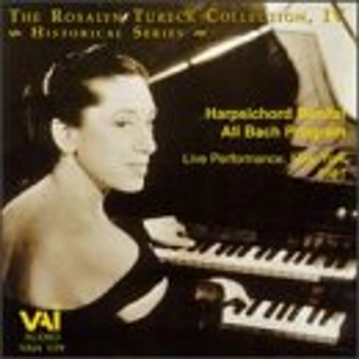 Rosalyn Tureck PLAYS HARPSICHORD CD