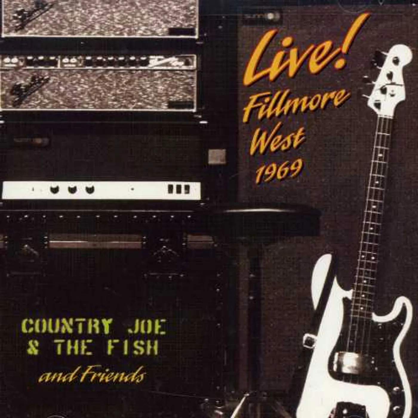 Country Joe McDonald LIVE AT FILLMORE WEST 1969 CD
