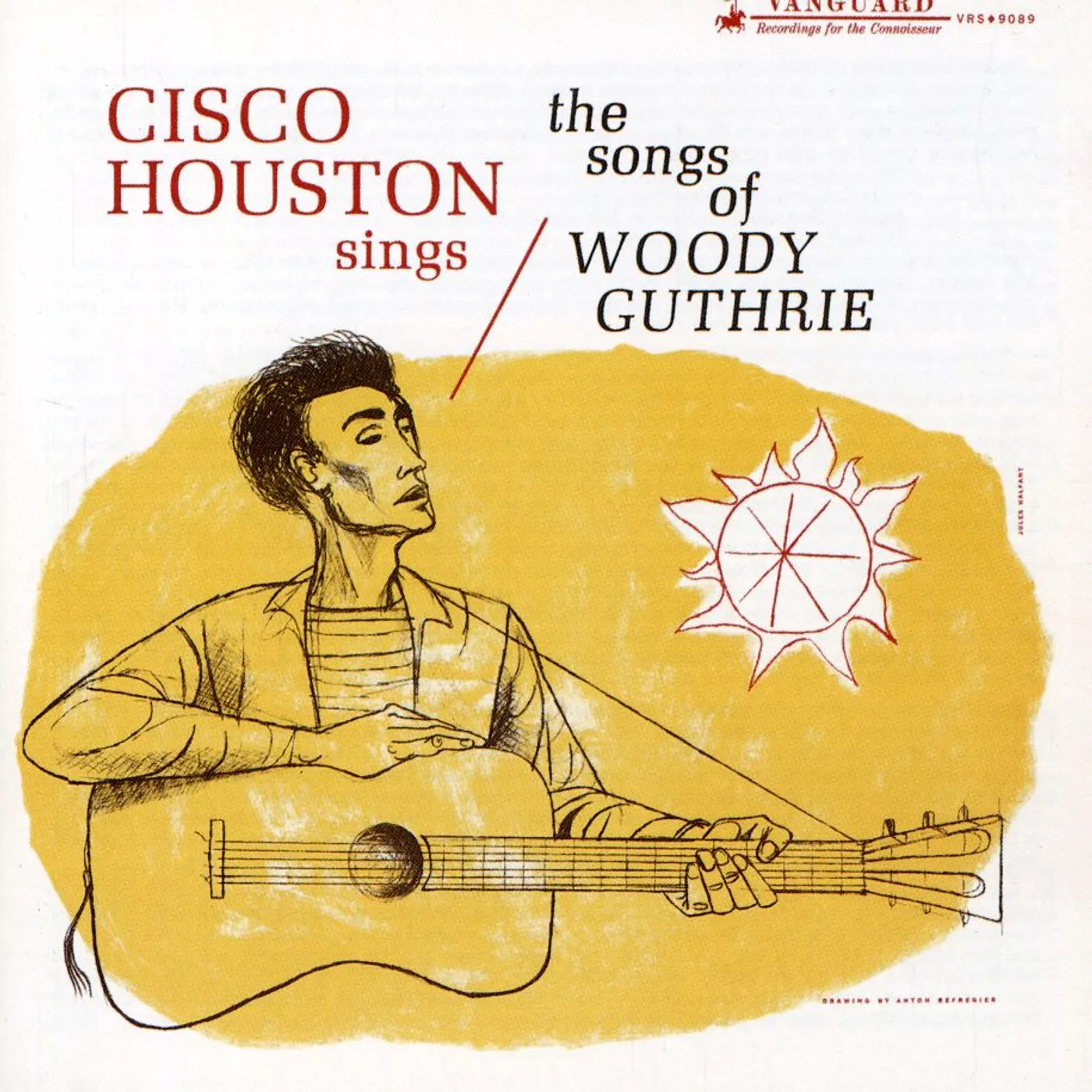 Cisco Houston SINGS WOODY GUTHRIE CD