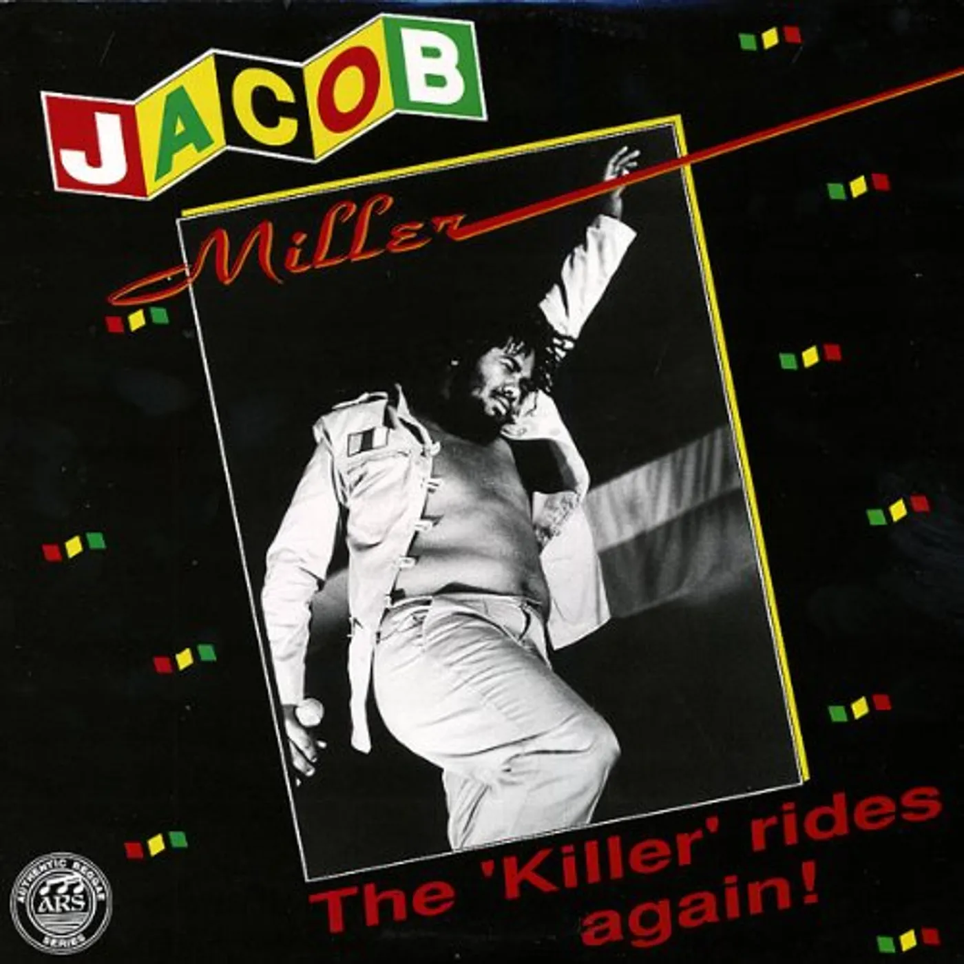 Jacob Miller KILLER RIDES AGAIN Vinyl Record