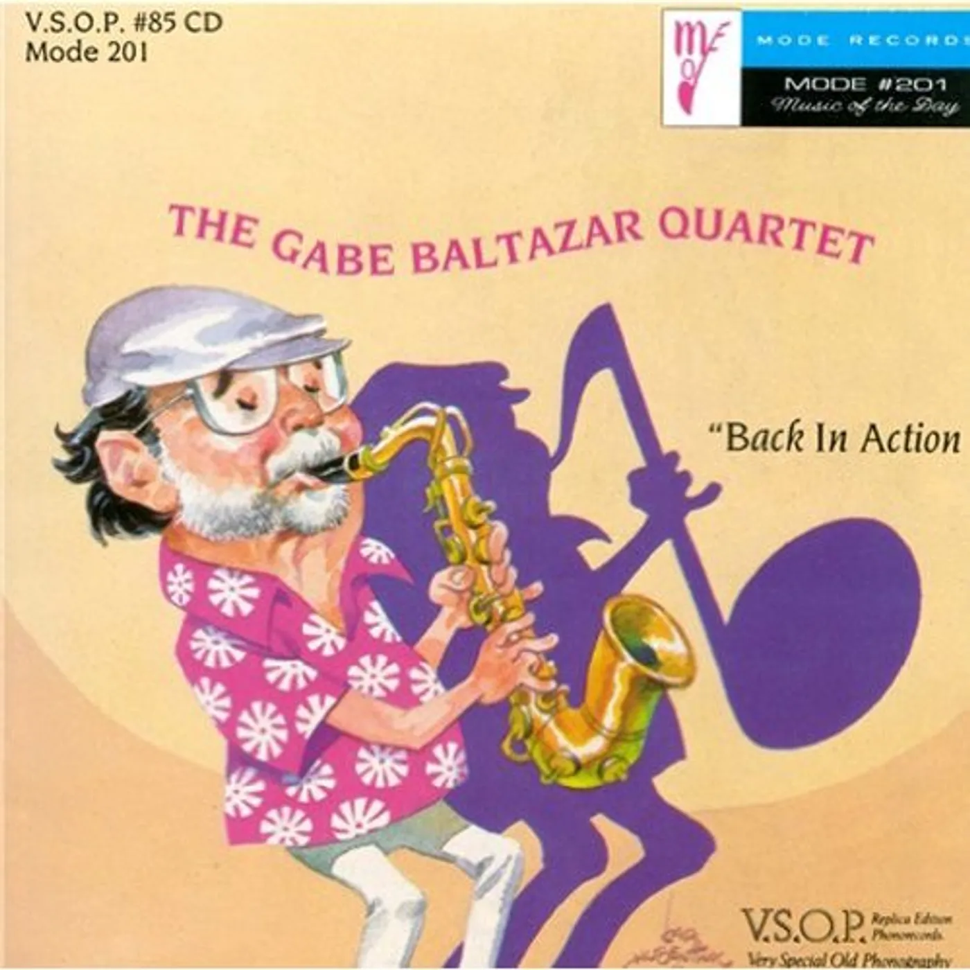Gabe Baltazar BACK IN ACTION CD