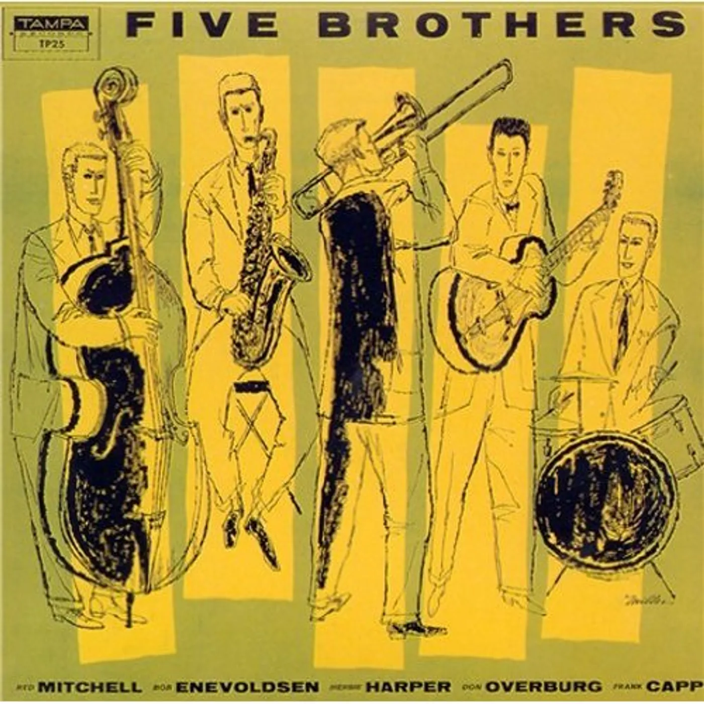 Herbie Harper FIVE BROTHERS CD