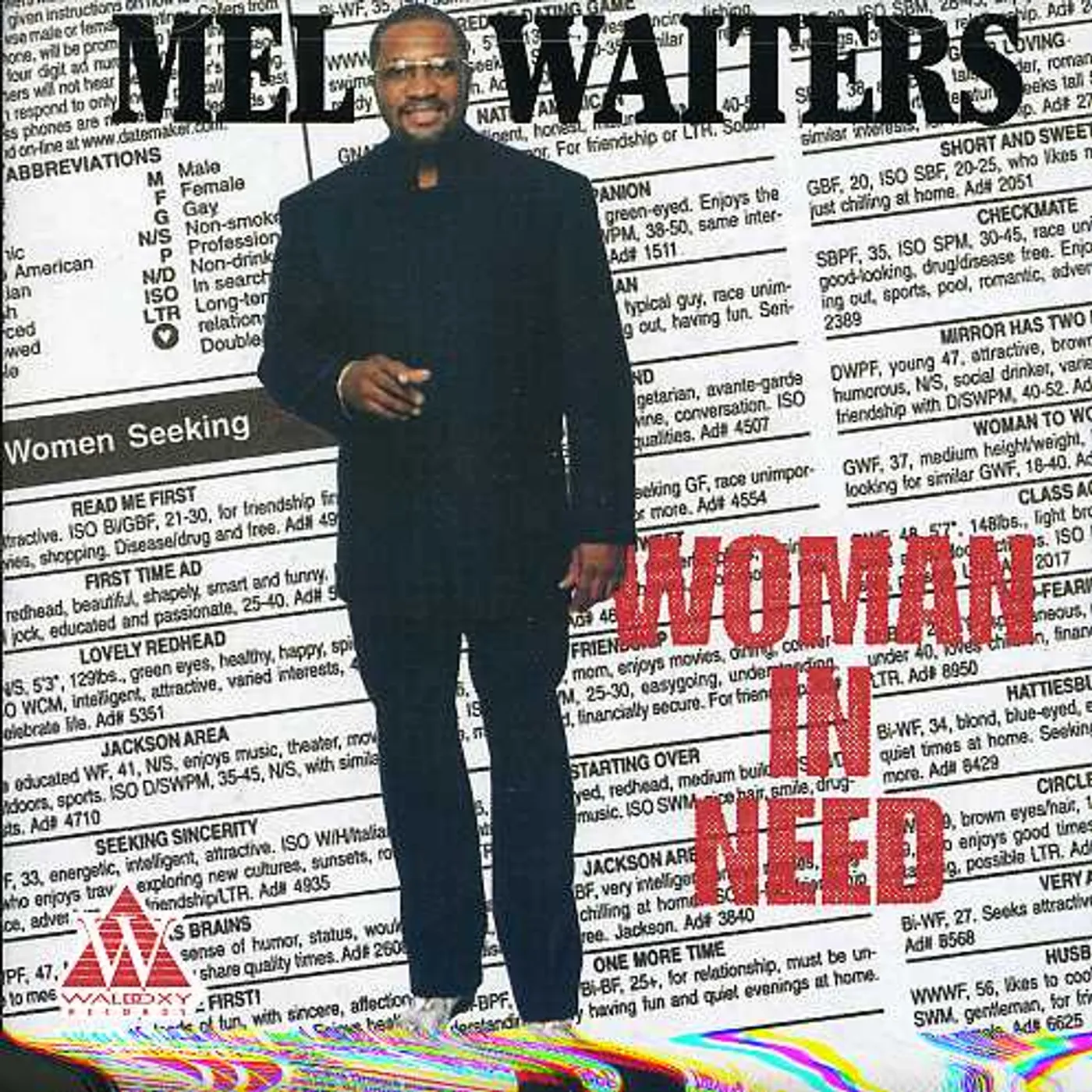 Mel Waiters WOMAN IN NEED CD