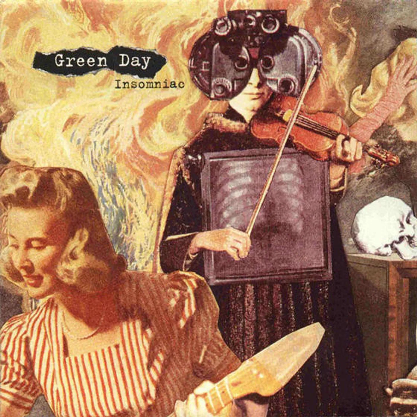 Green Day Insomniac Vinyl Record