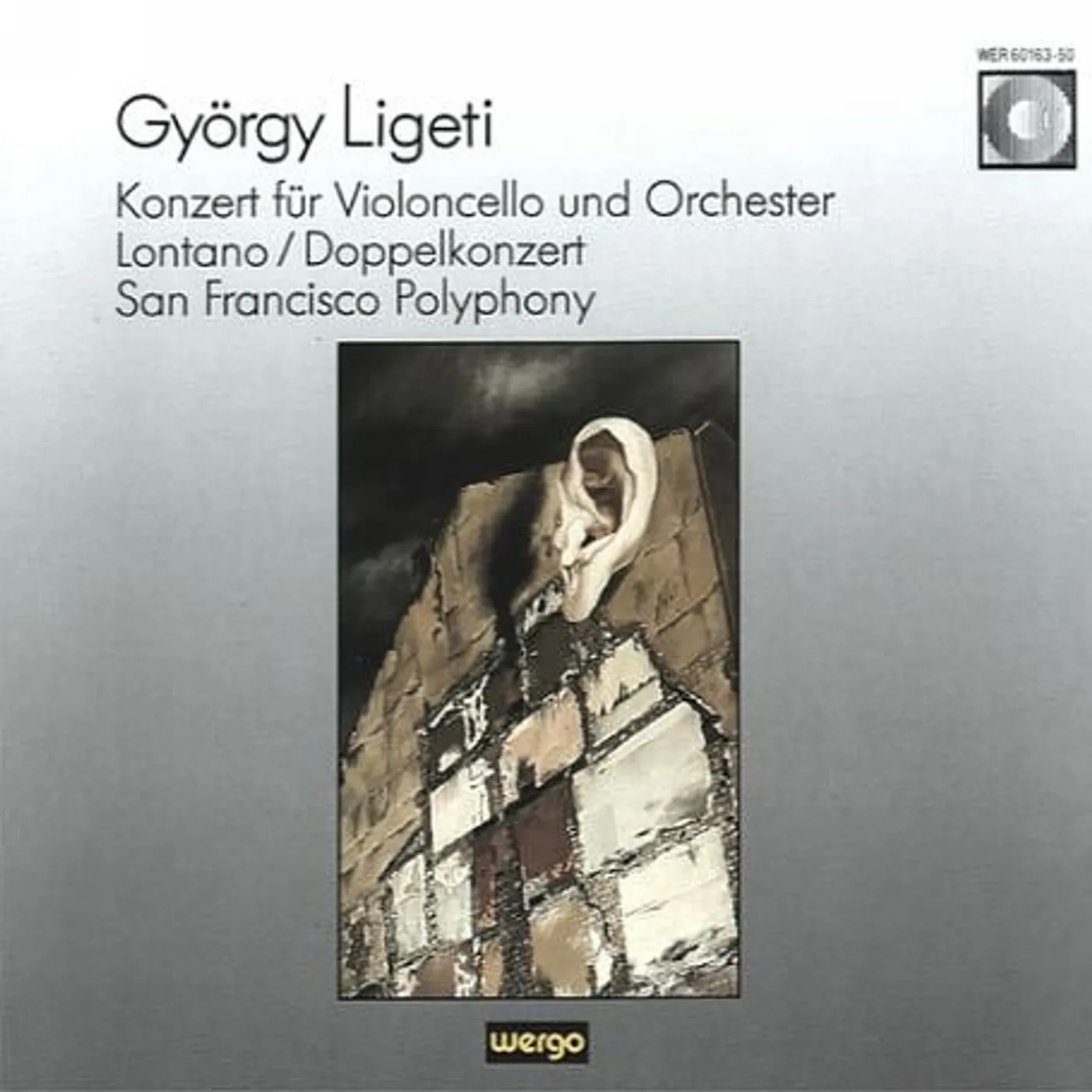 Ligeti CELLO CONCERTO / SAN FRANCISCO POLYPHONY CD