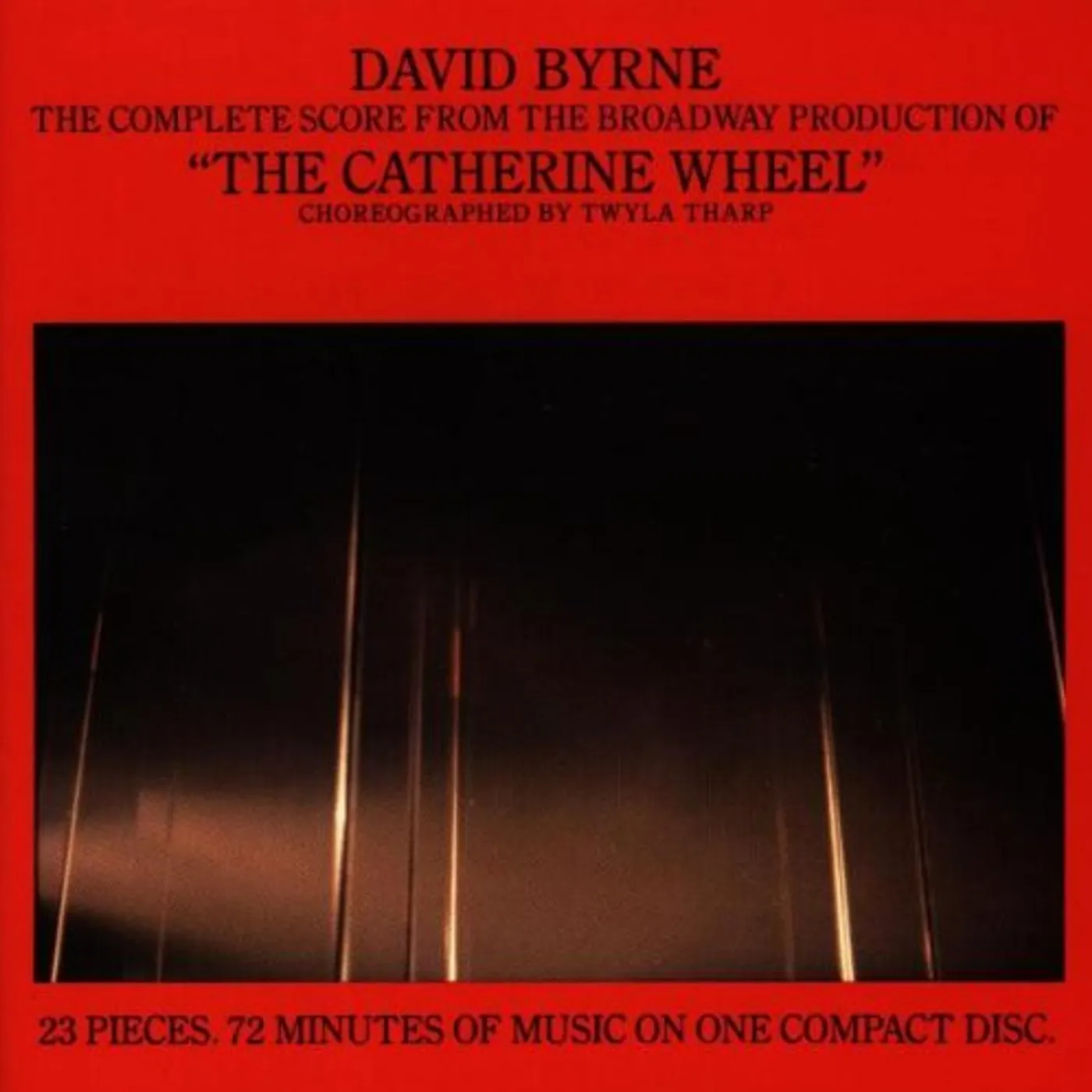 David Byrne CATHERINE WHEEL CD
