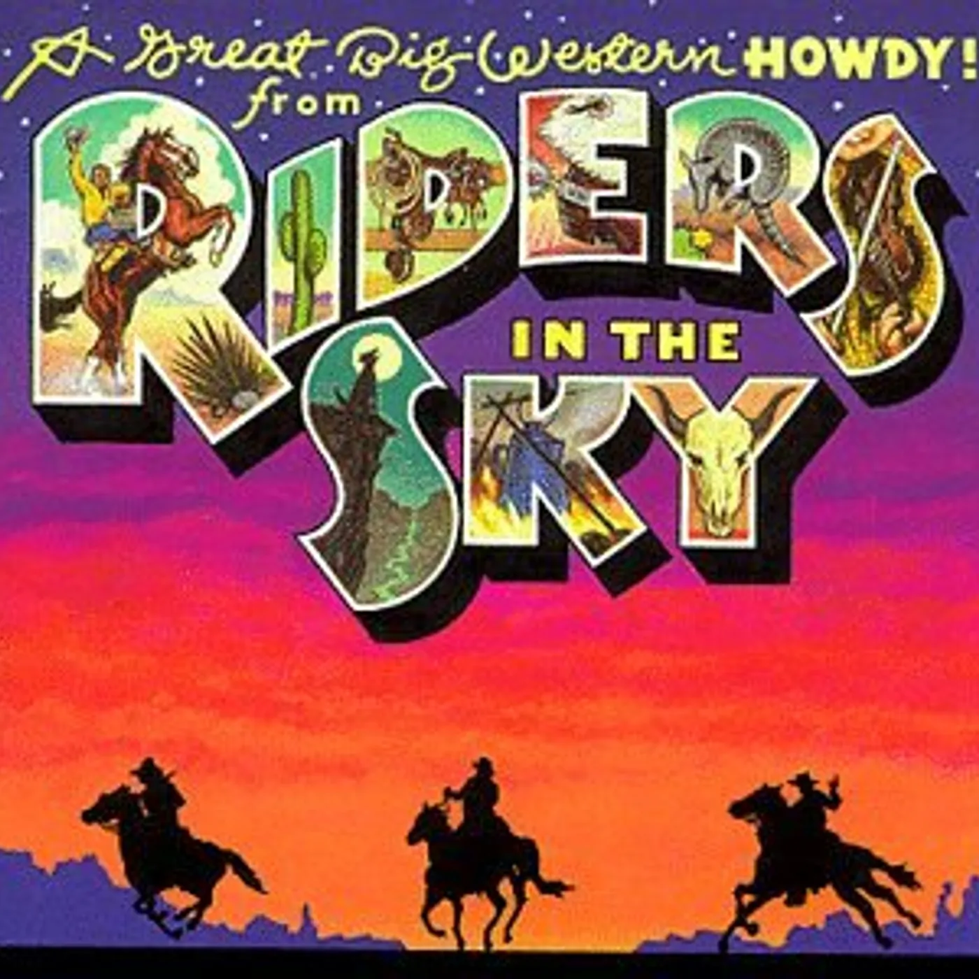 GREAT BIG WESTERN HOWDY FROM RIDERS IN THE SKY CD