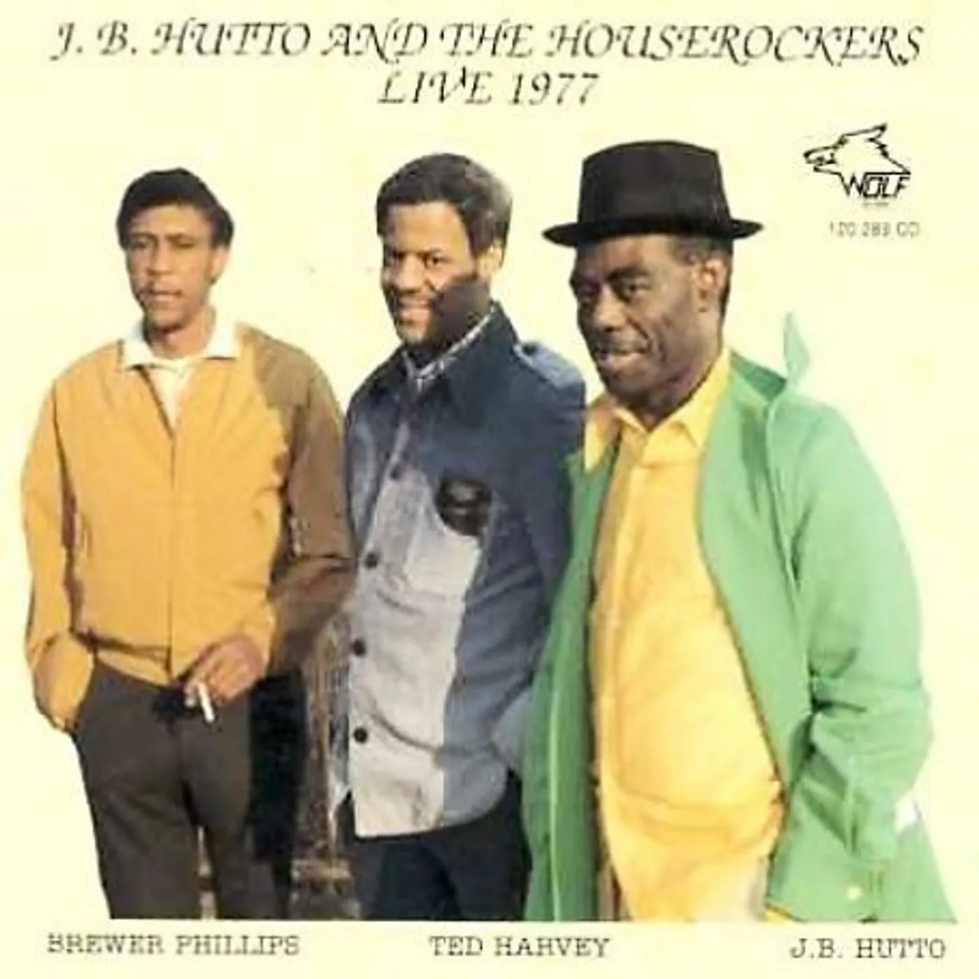 J. B. Hutto & THE HOUSEROCKERS LIVE 1977 CD