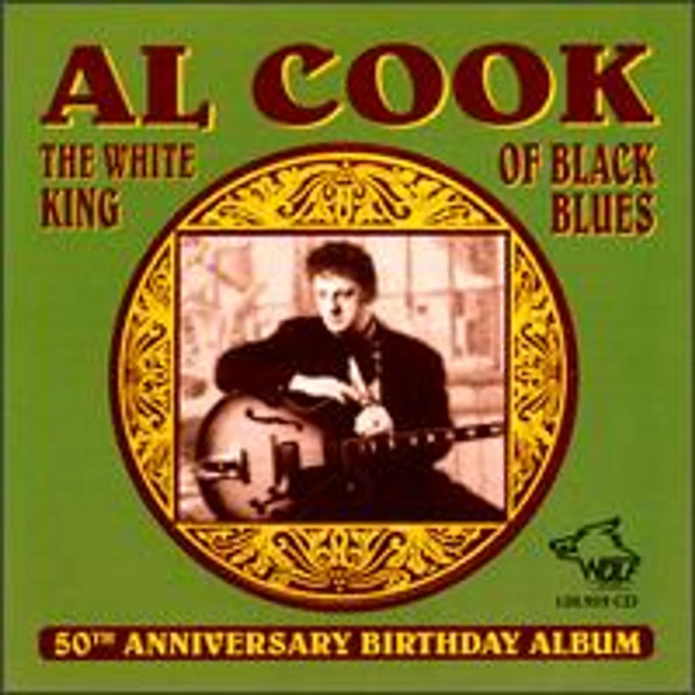 Al Cook WHITE KING OF BLACK BLUES CD