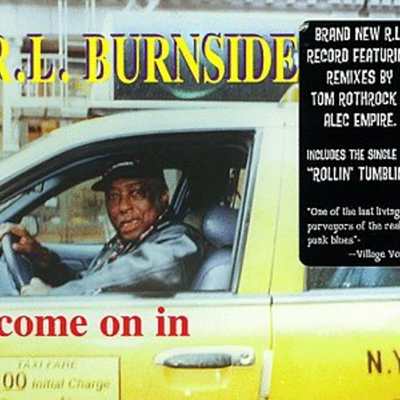 R.L. Burnside COME ON IN CD