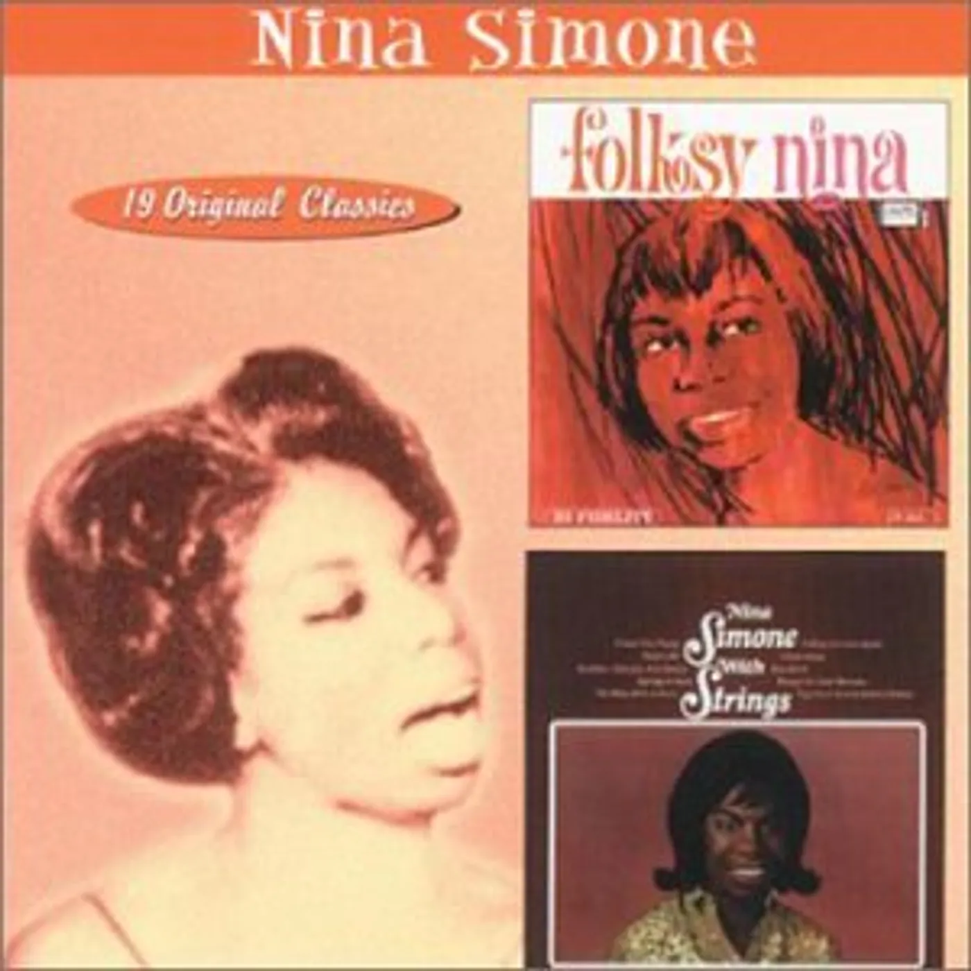 Nina Simone FOLKSY NINA / WITH STRINGS CD