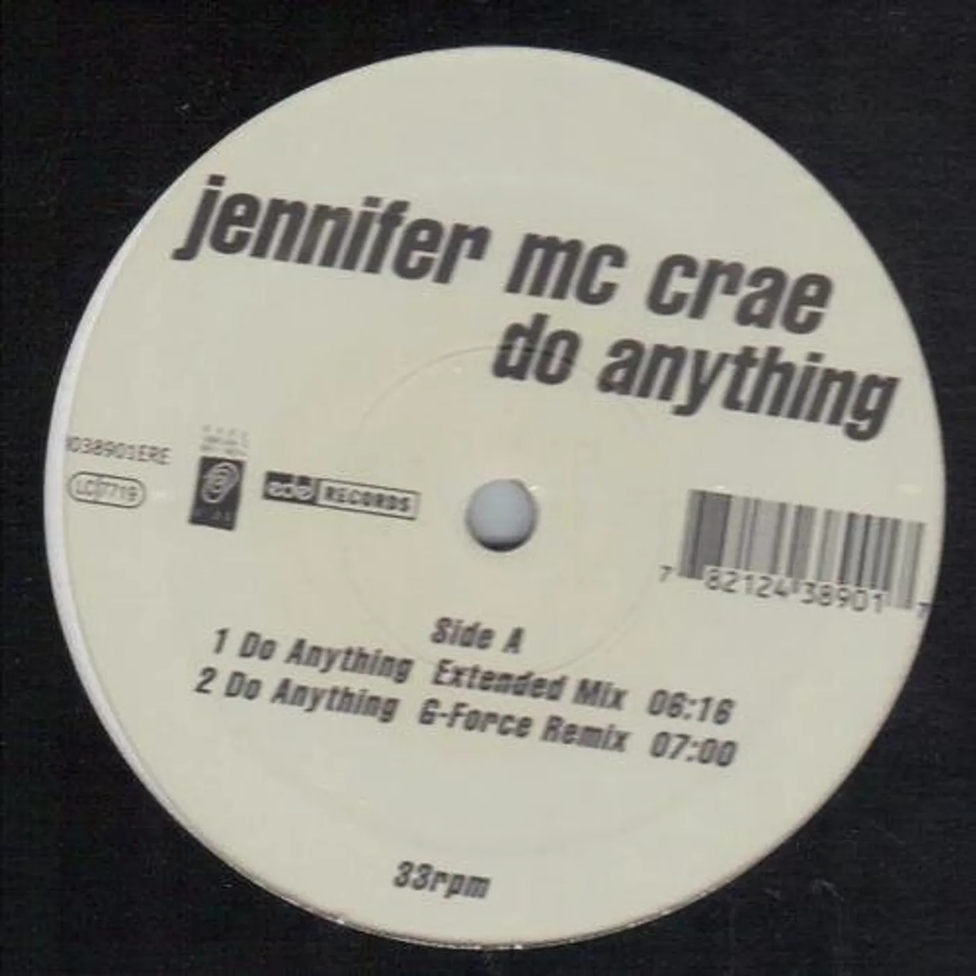 Jennifer Mccrae DO ANYTHING (X5) Vinyl Record