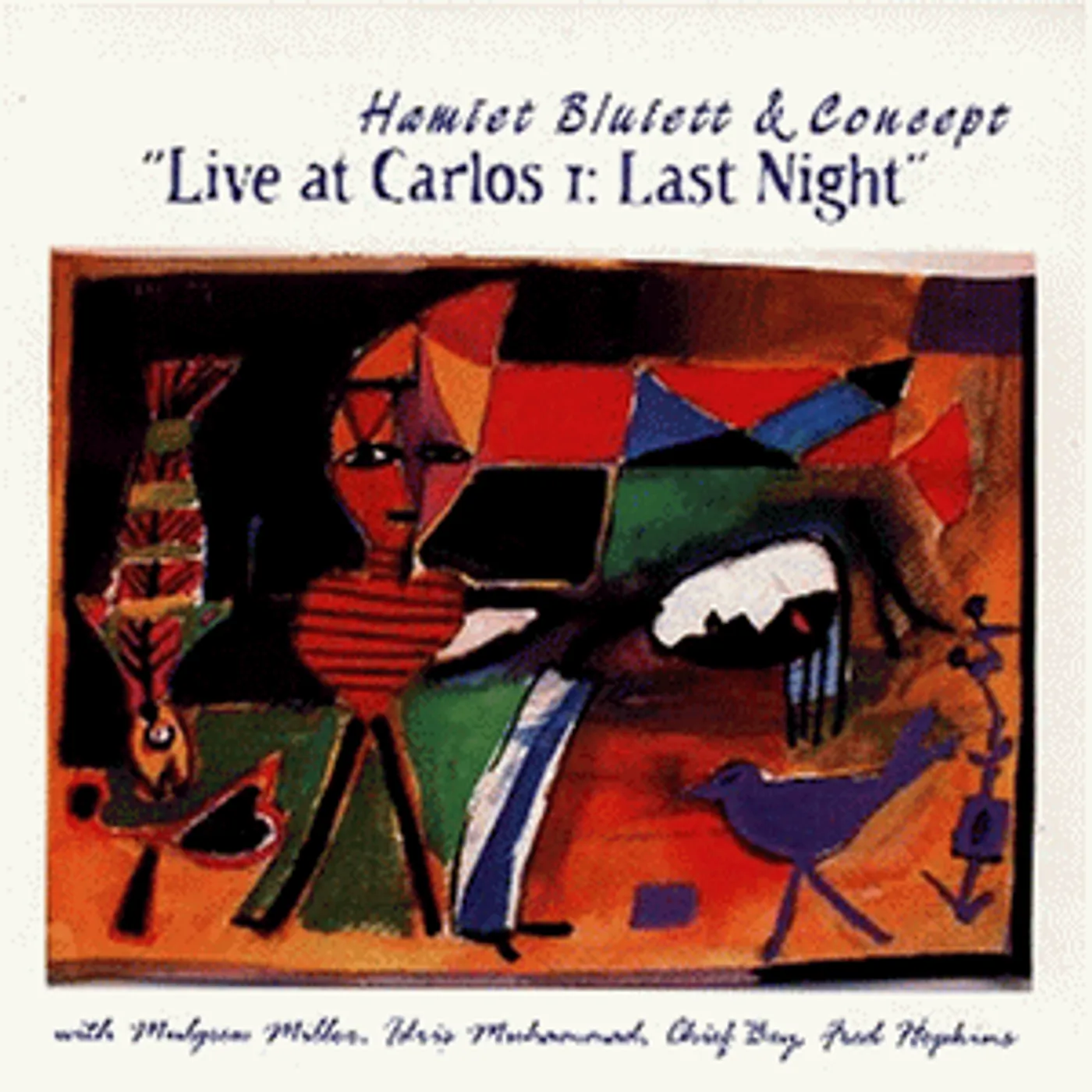 Hamiet Bluiett LIVE AT CARLOS I: LAST NIGHT CD