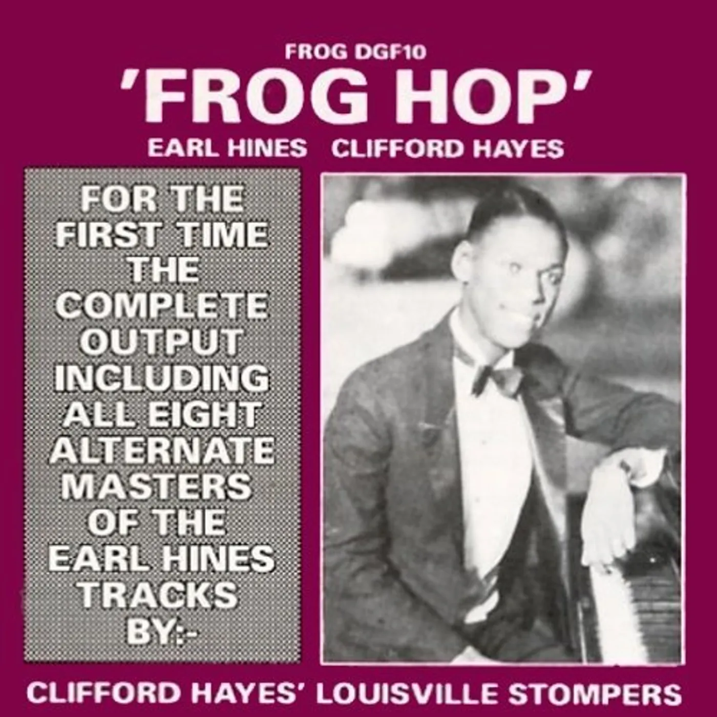 Clifford Hayes FROG HOP CD