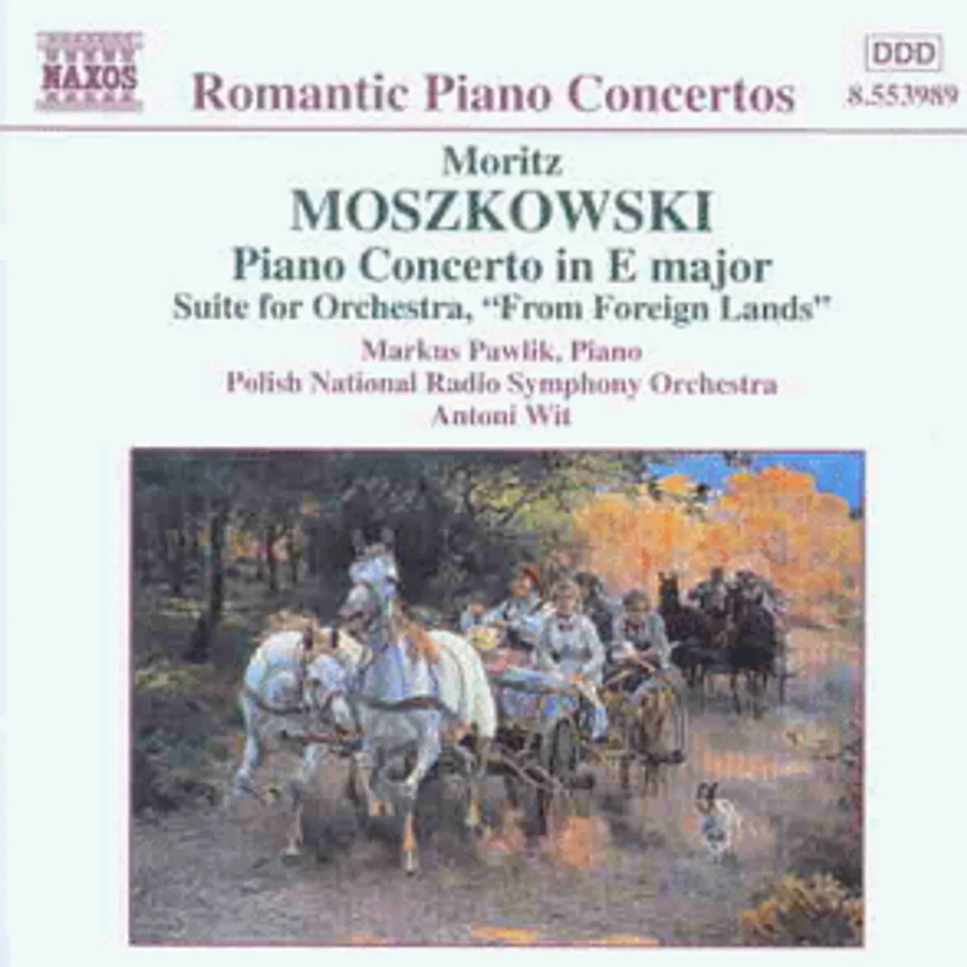 Moszkowski PIANO CONCERTO IN E MAJOR CD