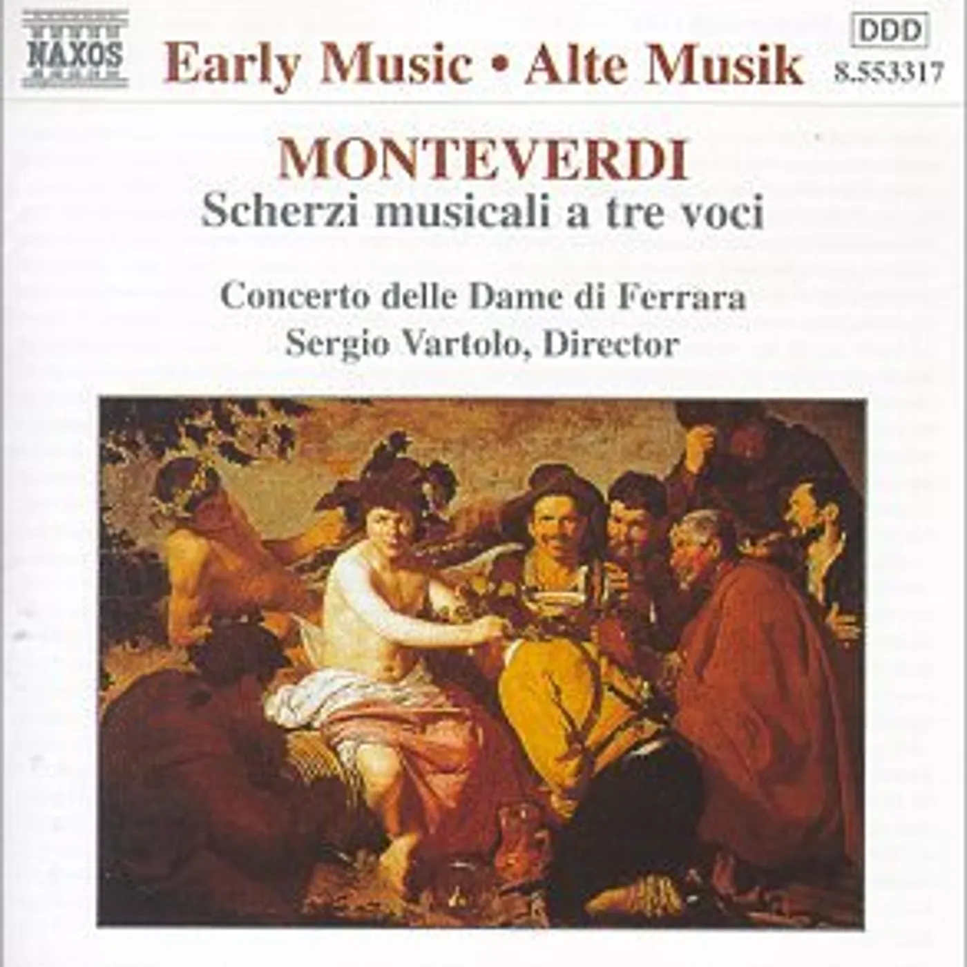 Monteverdi SCHERZI MUSICALI A TRE VOCI CD