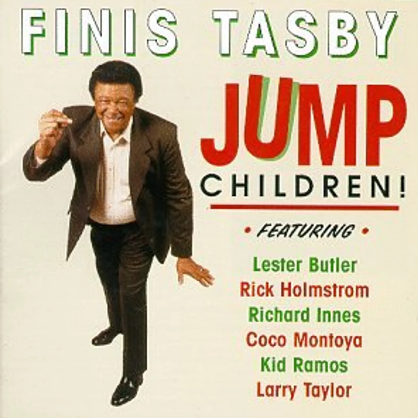 Finis Tasby JUMP CHILDREN CD