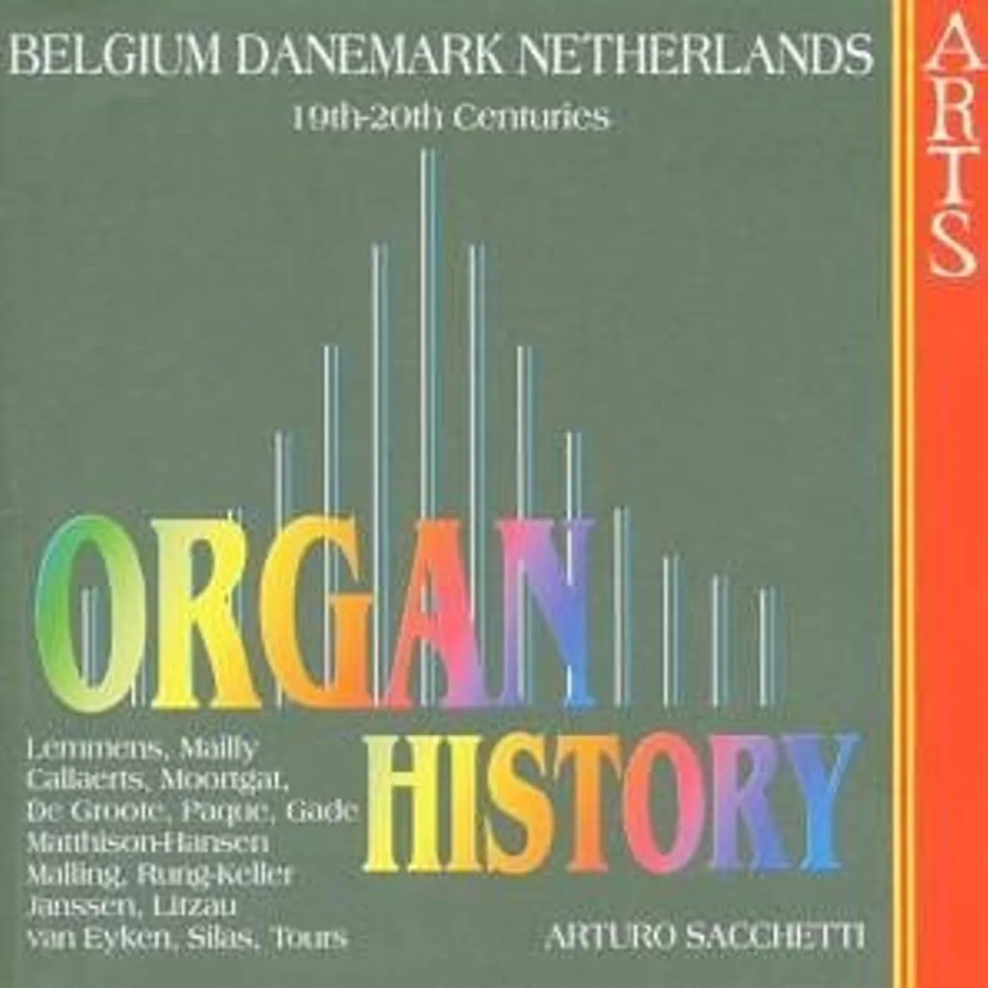 Arturo Sacchetti ORGAN MUSIC OF THE LOW COUNTRIES CD