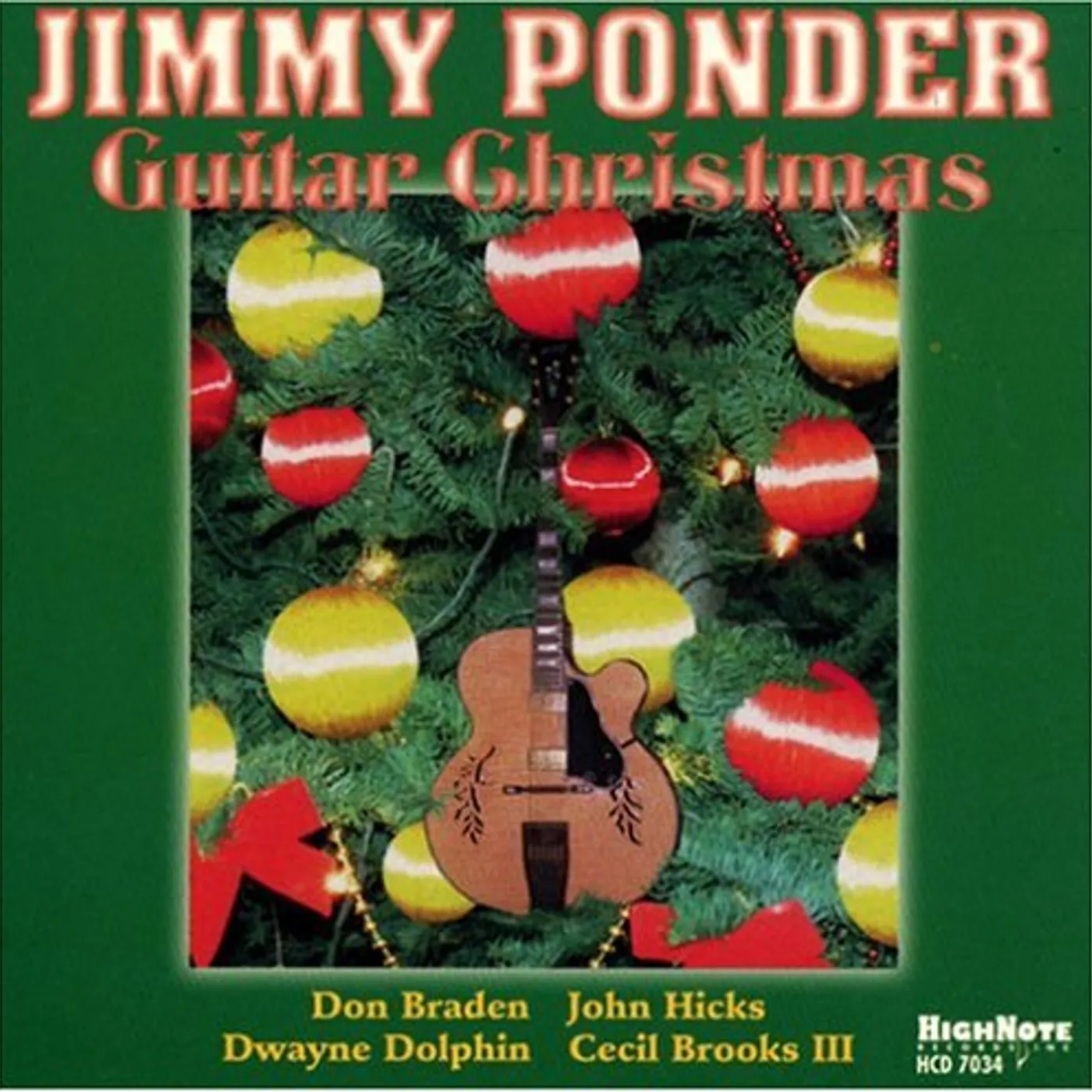 Jimmy Ponder GUITAR CHRISTMAS CD