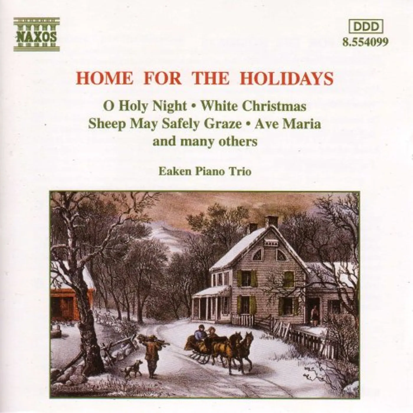 Eaken Piano Trio HOME FOR THE HOLIDAYS CD