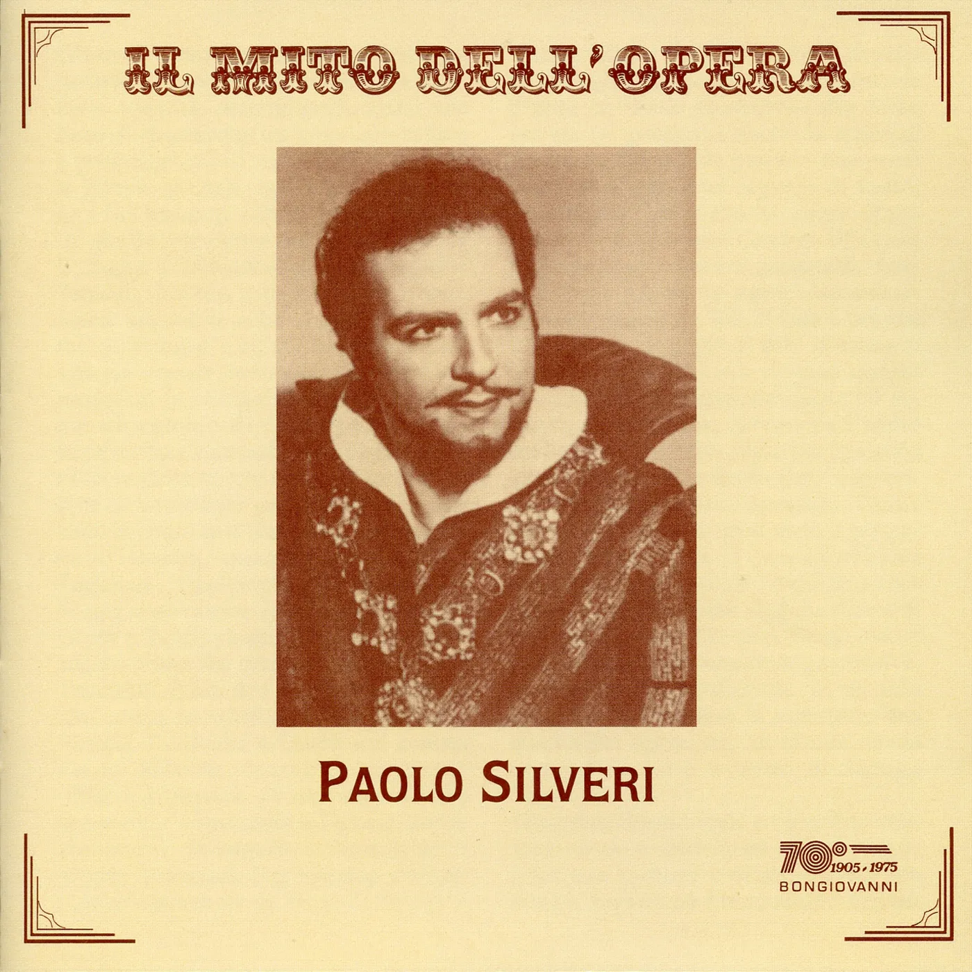 Paolo Silveri BARITONE ARIAS: TROVOTORE, RIGOLETTO, ETC CD