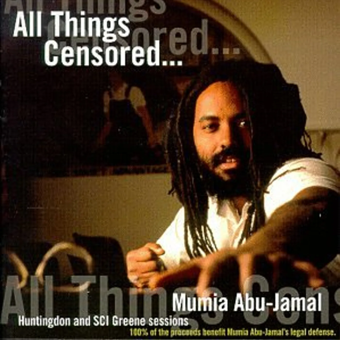 Mumia Abu-Jamal ALL THINGS CENSORED 1 CD