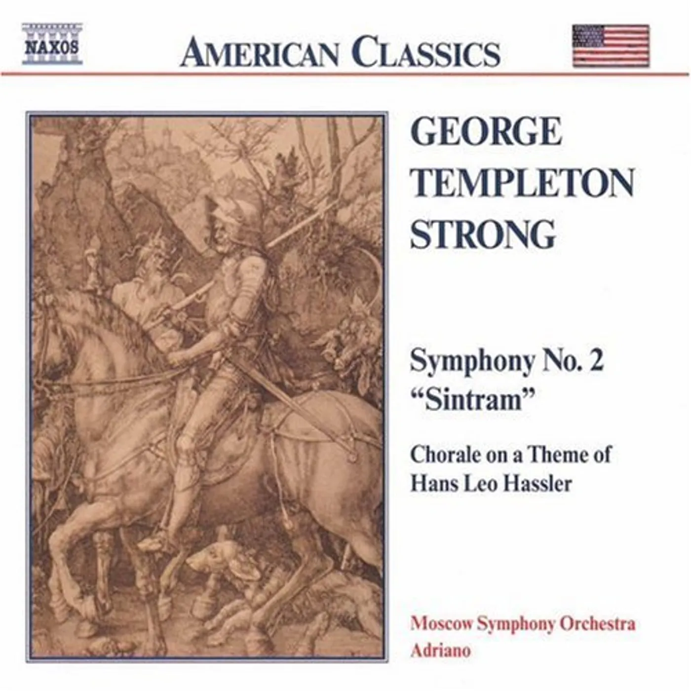 George Templeton Strong SYMPHONY 2 IN G MINOR OP 50 SINTRAM CD