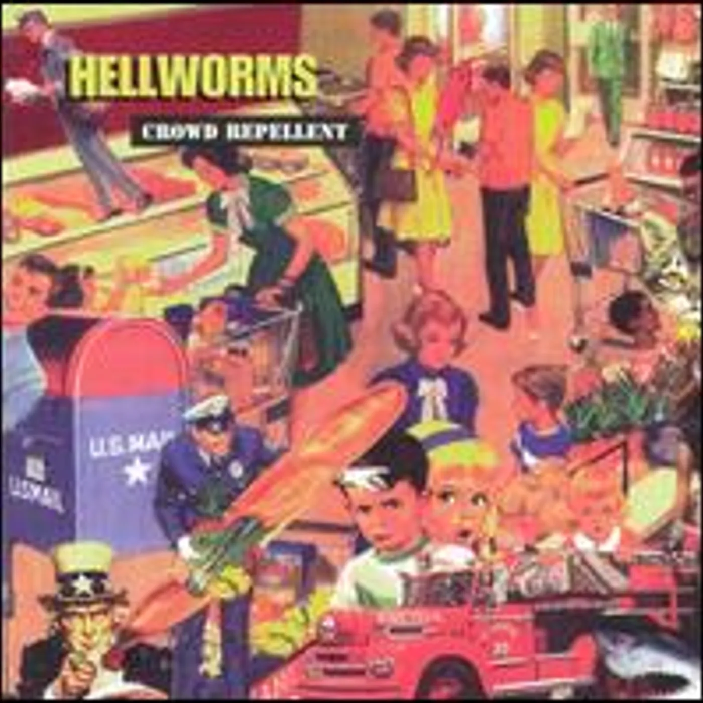 The Hellworms CROWD REPELLENT CD